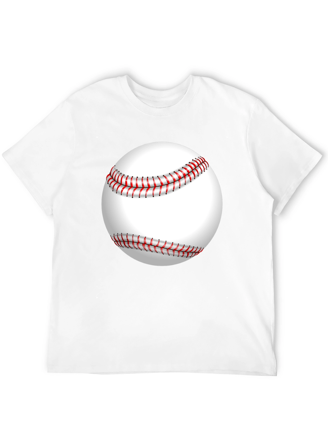 Baseball Graphic Black T-Shirt