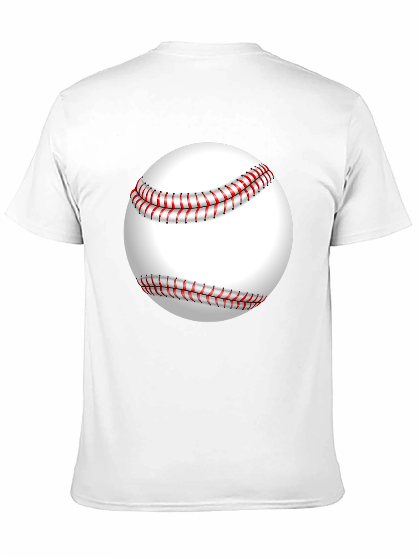 Baseball Graphic Black T-Shirt