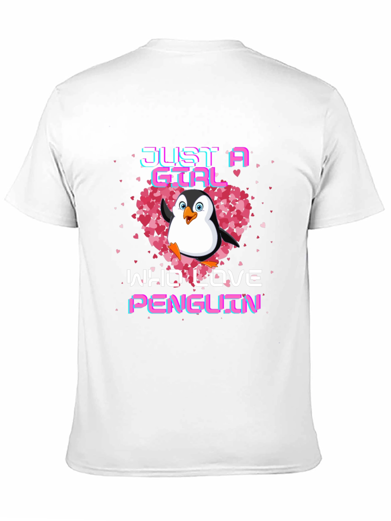 Just A Girl Who Loves Penguins T-Shirt