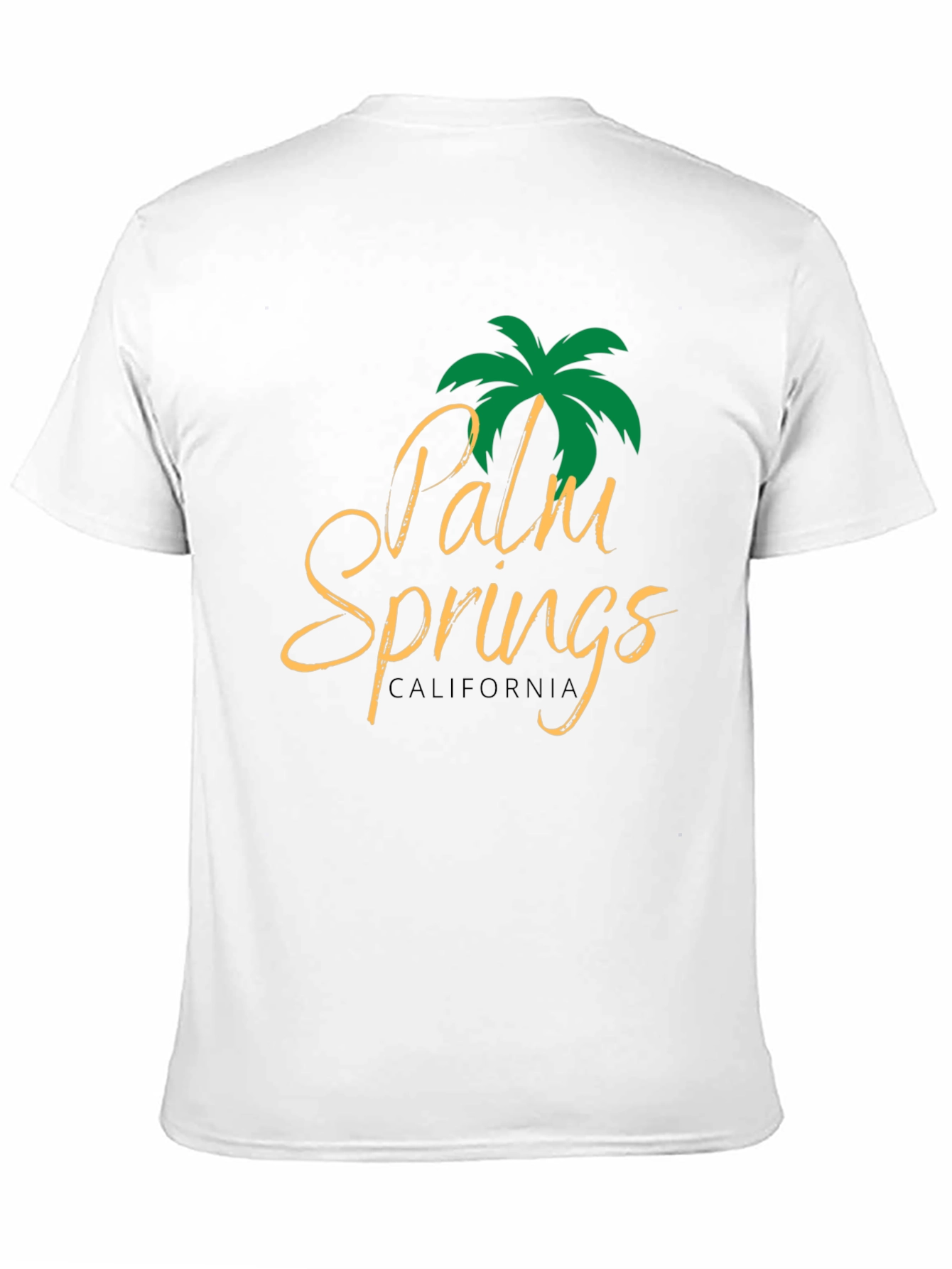 Palm Springs California Black T-Shirt