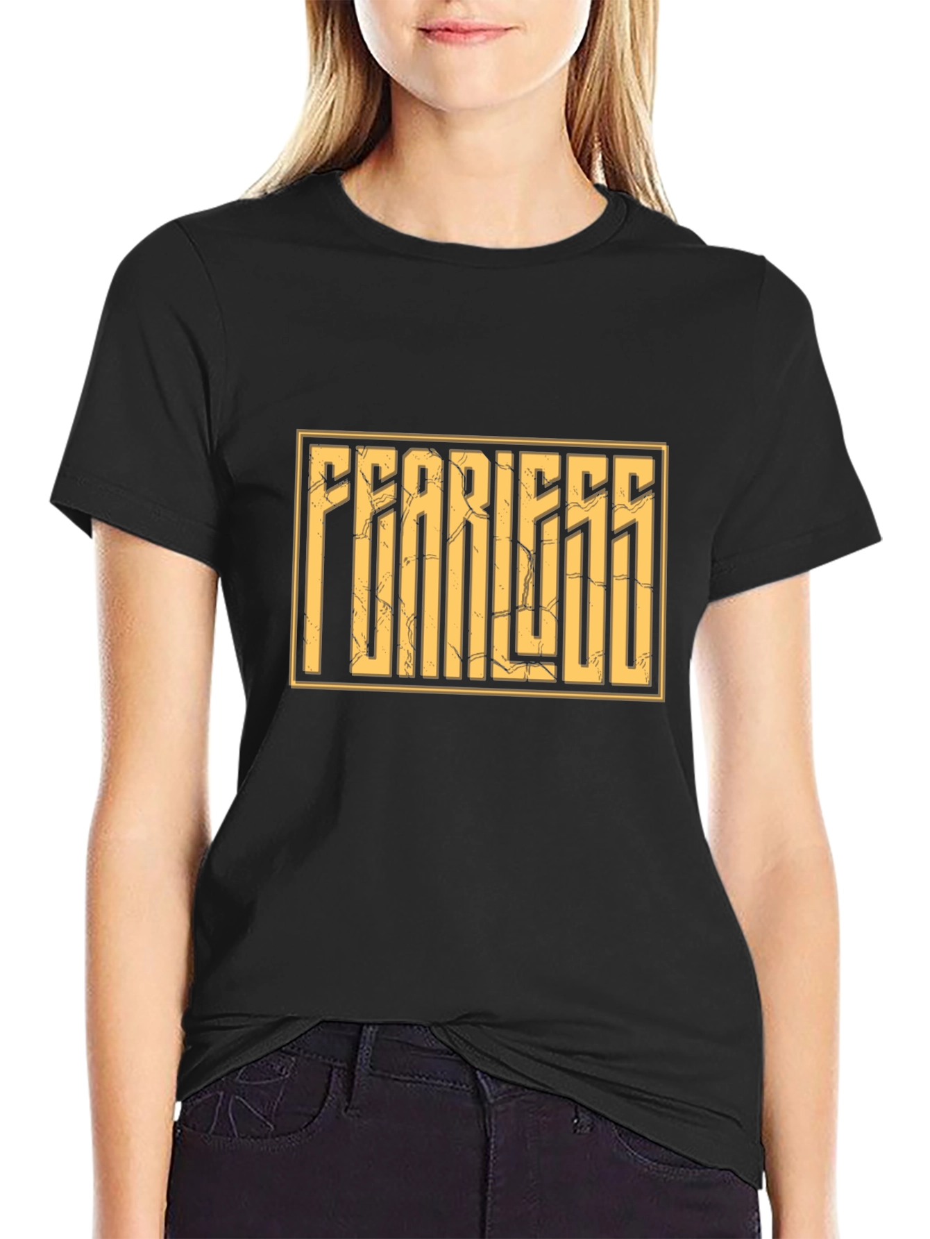 Fearless Graphic Tee - Trendy Casual Shirt