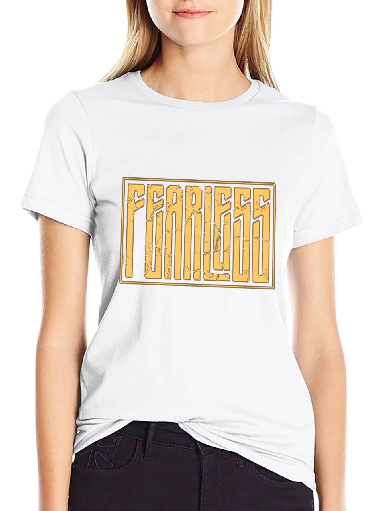 Fearless Graphic Tee - Trendy Casual Shirt