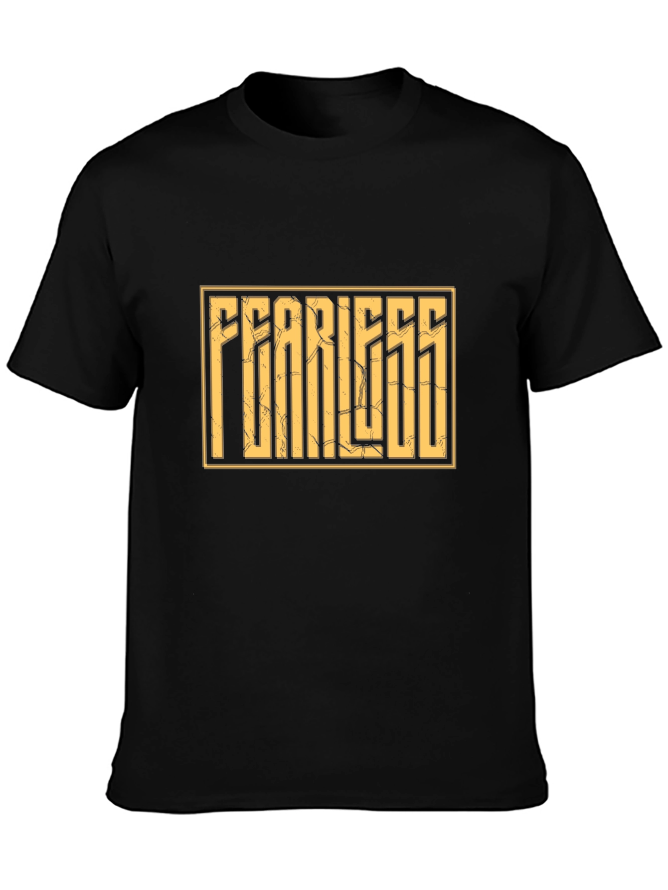 Fearless Graphic Tee - Trendy Casual Shirt