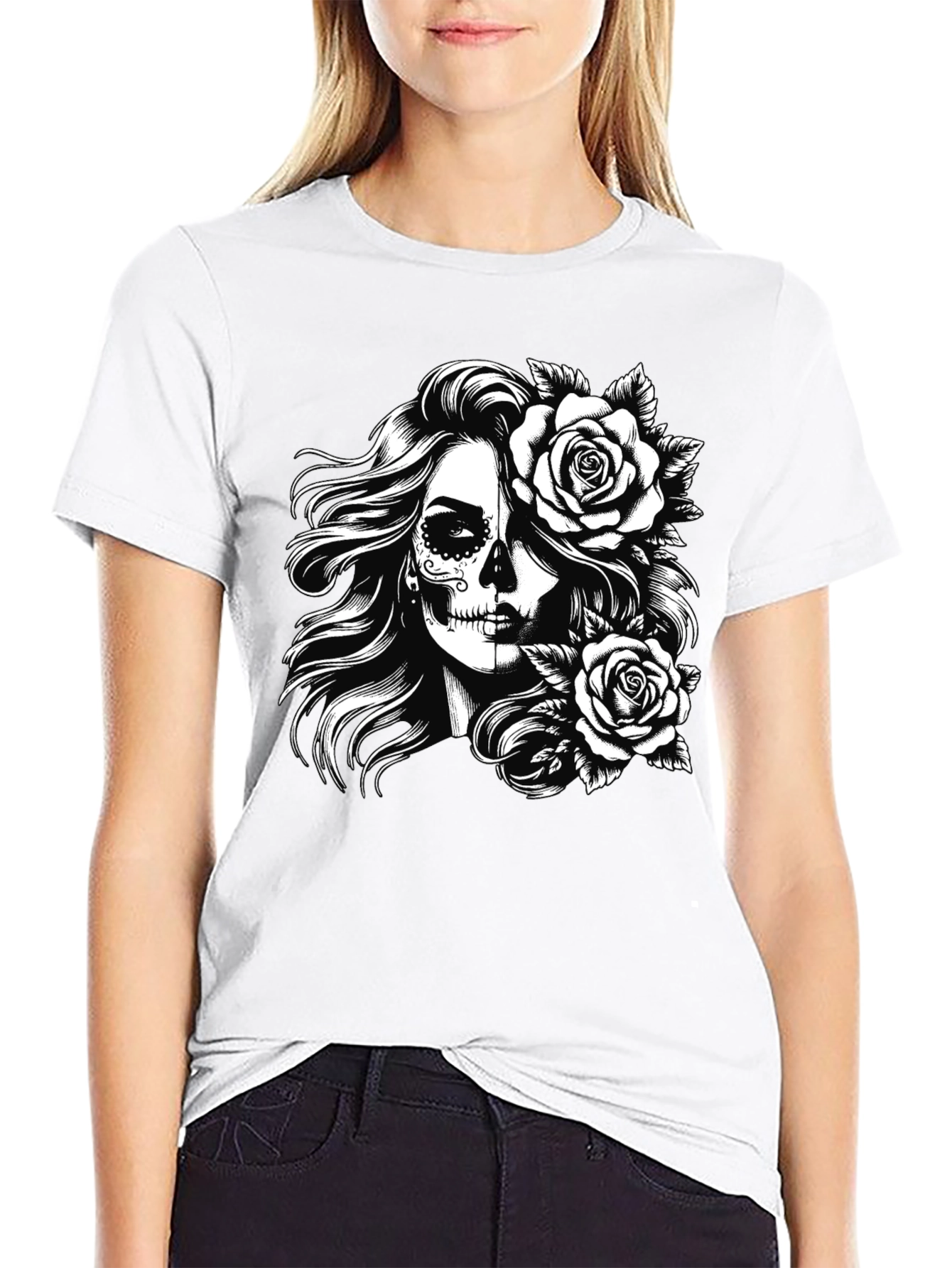 Day of the Dead Womans Tee