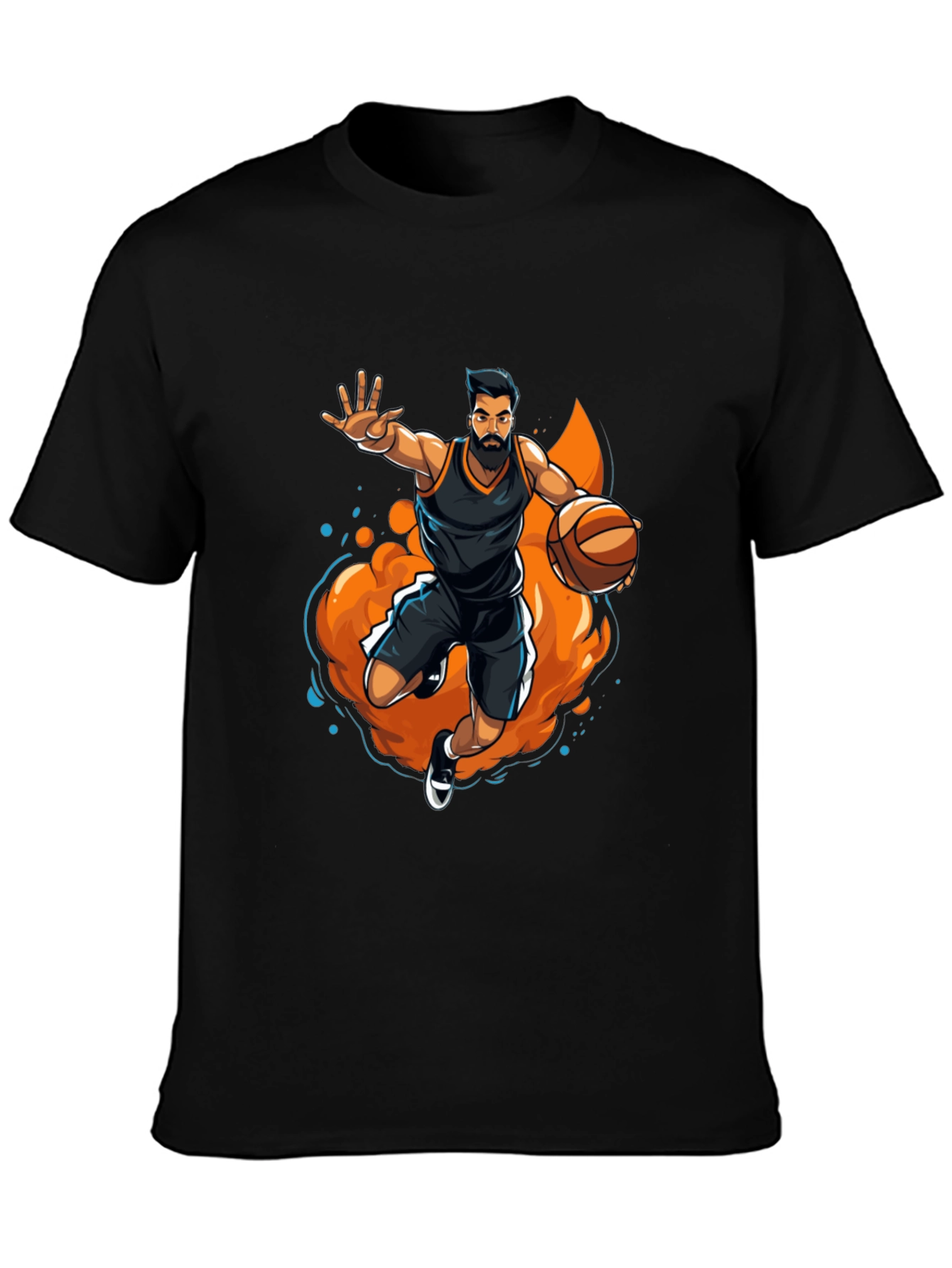Basketball Player Graphic Tee