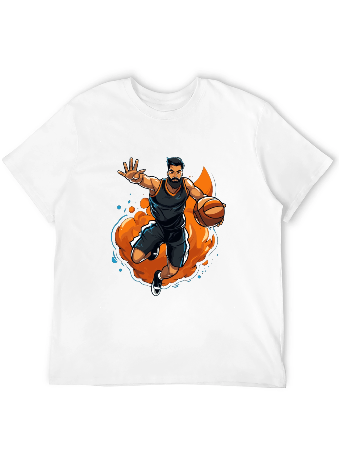 Basketball Player Graphic Tee