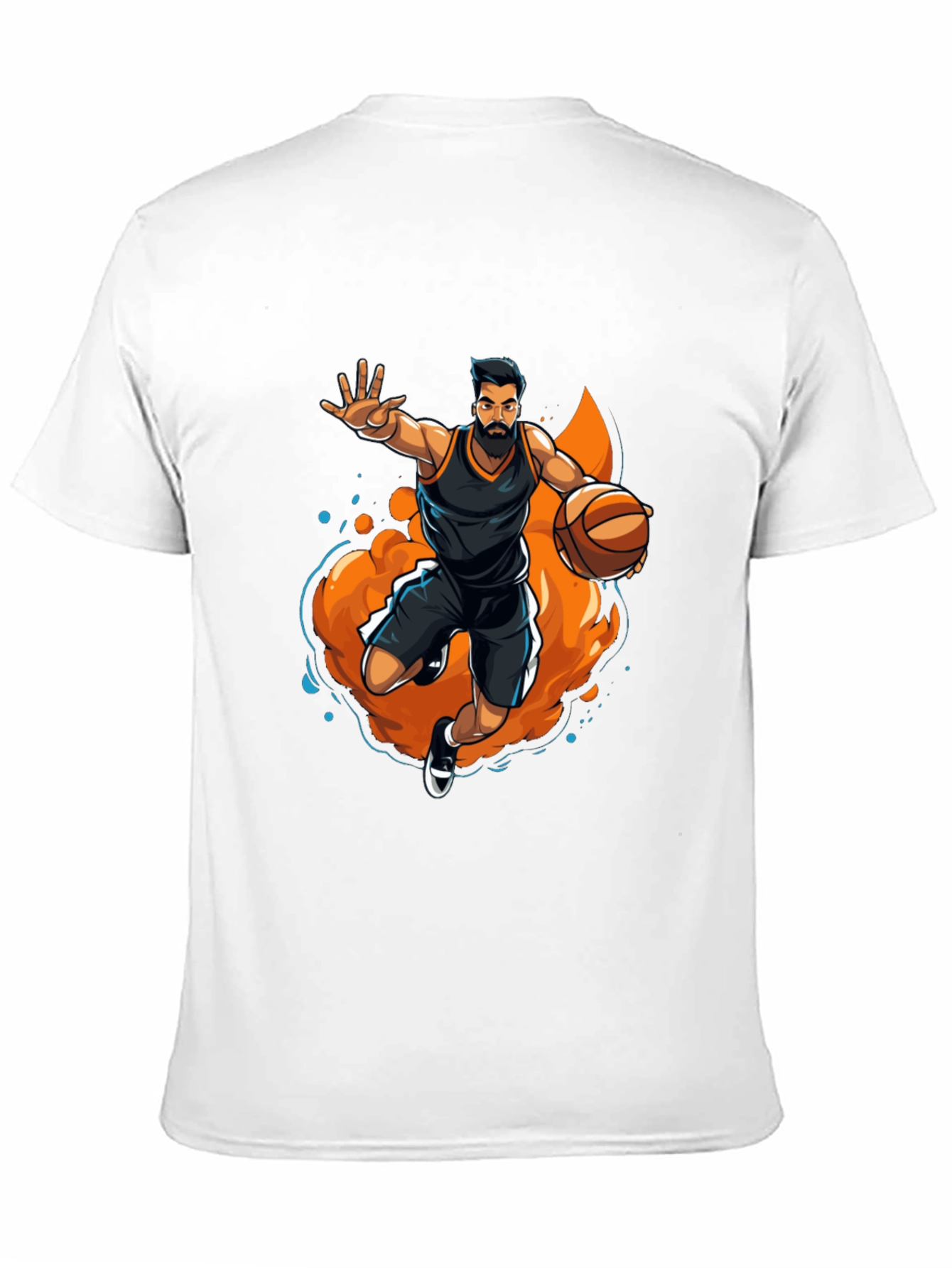 Basketball Player Graphic Tee