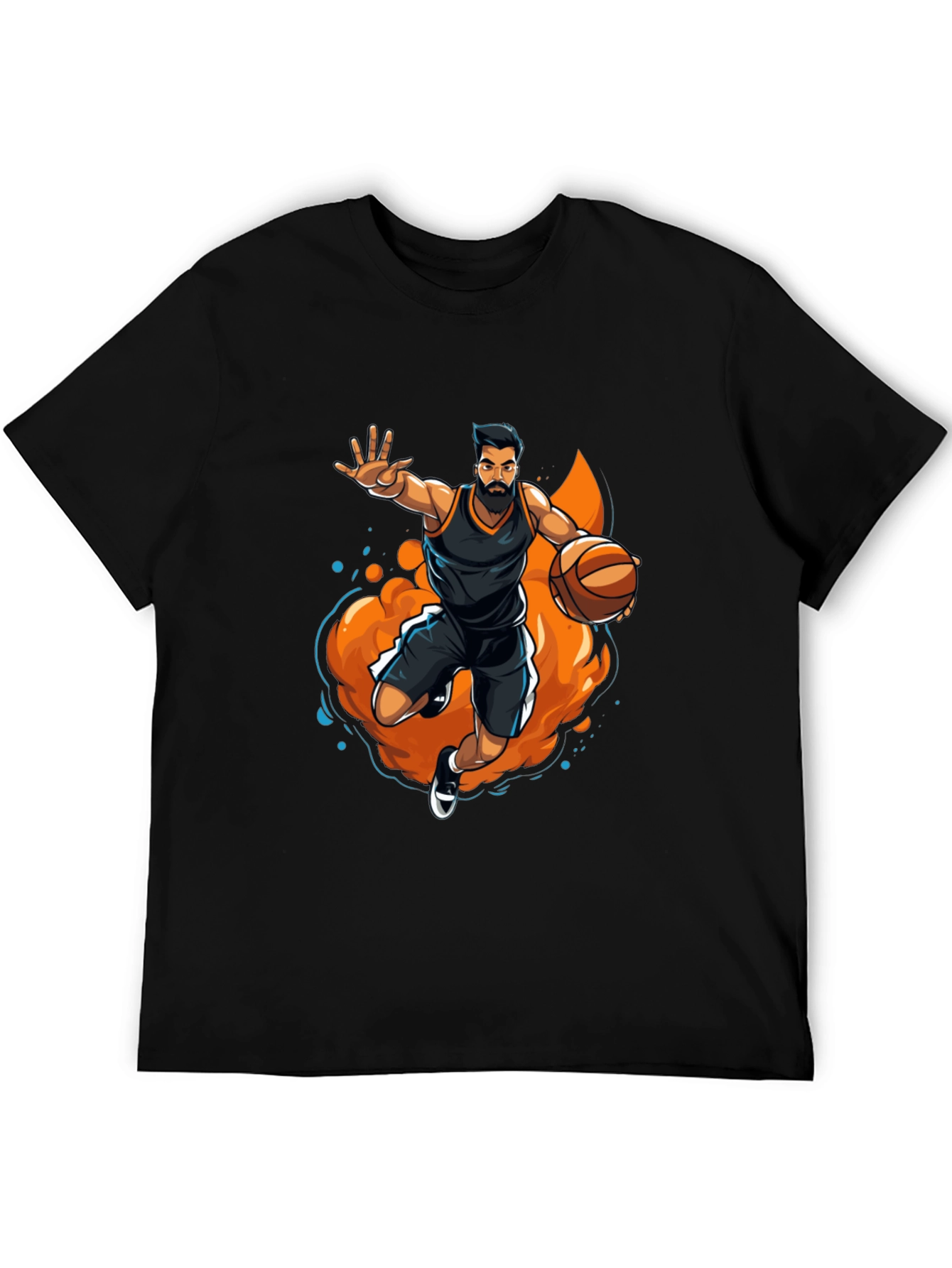 Basketball Player Graphic Tee