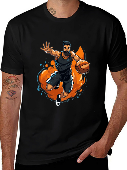 Basketball Player Graphic Tee