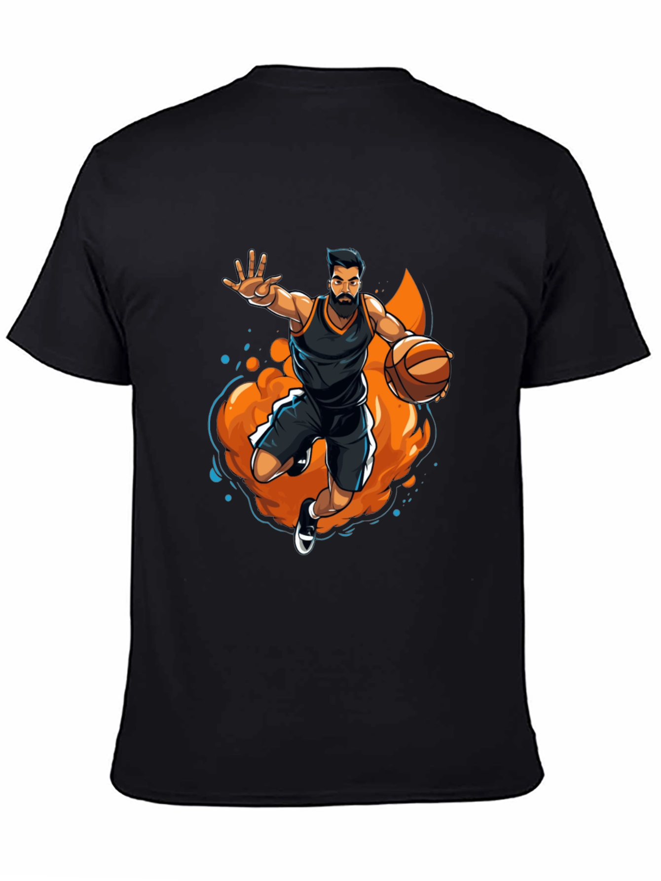 Basketball Player Graphic Tee