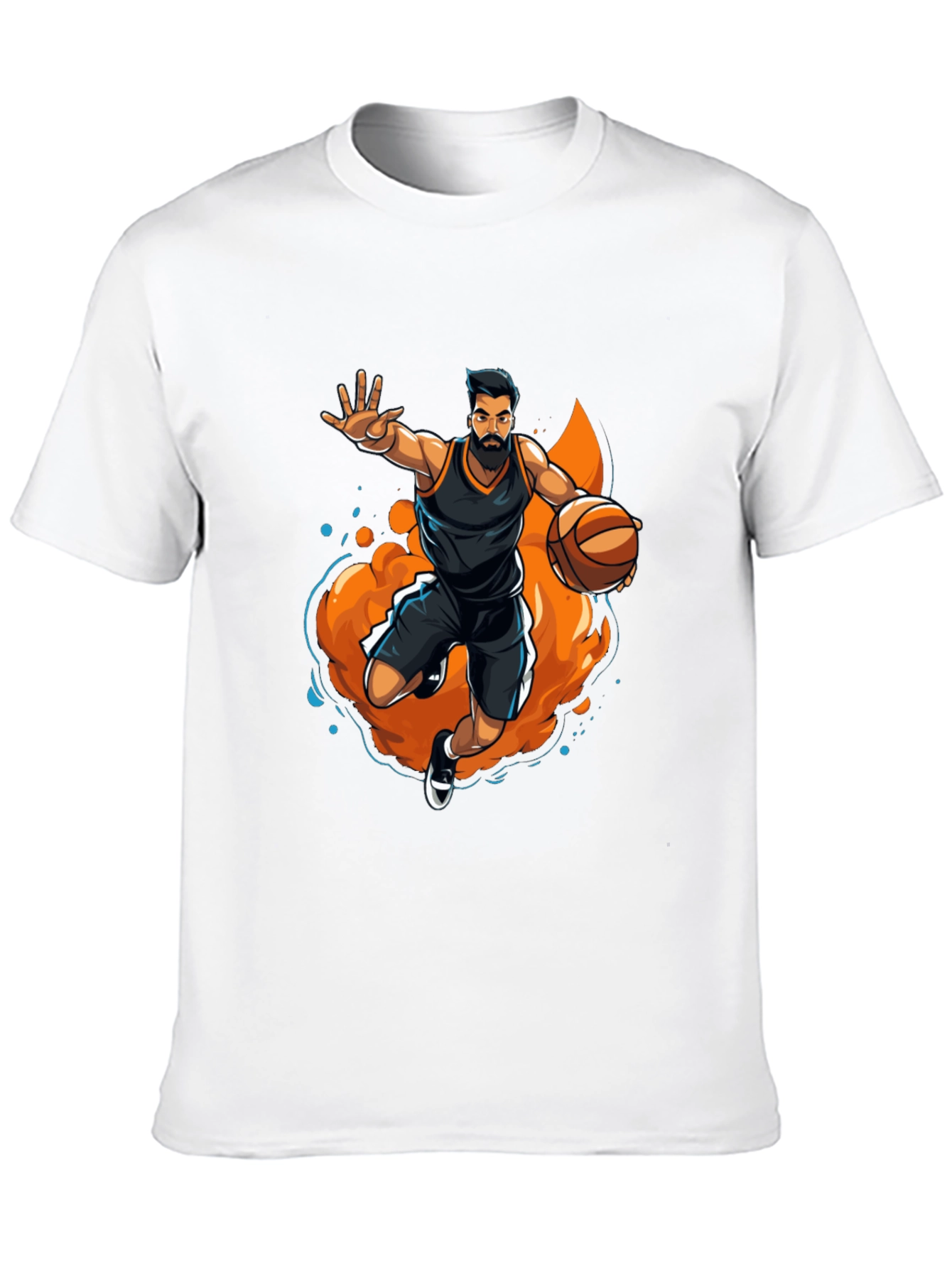 Basketball Player Graphic Tee
