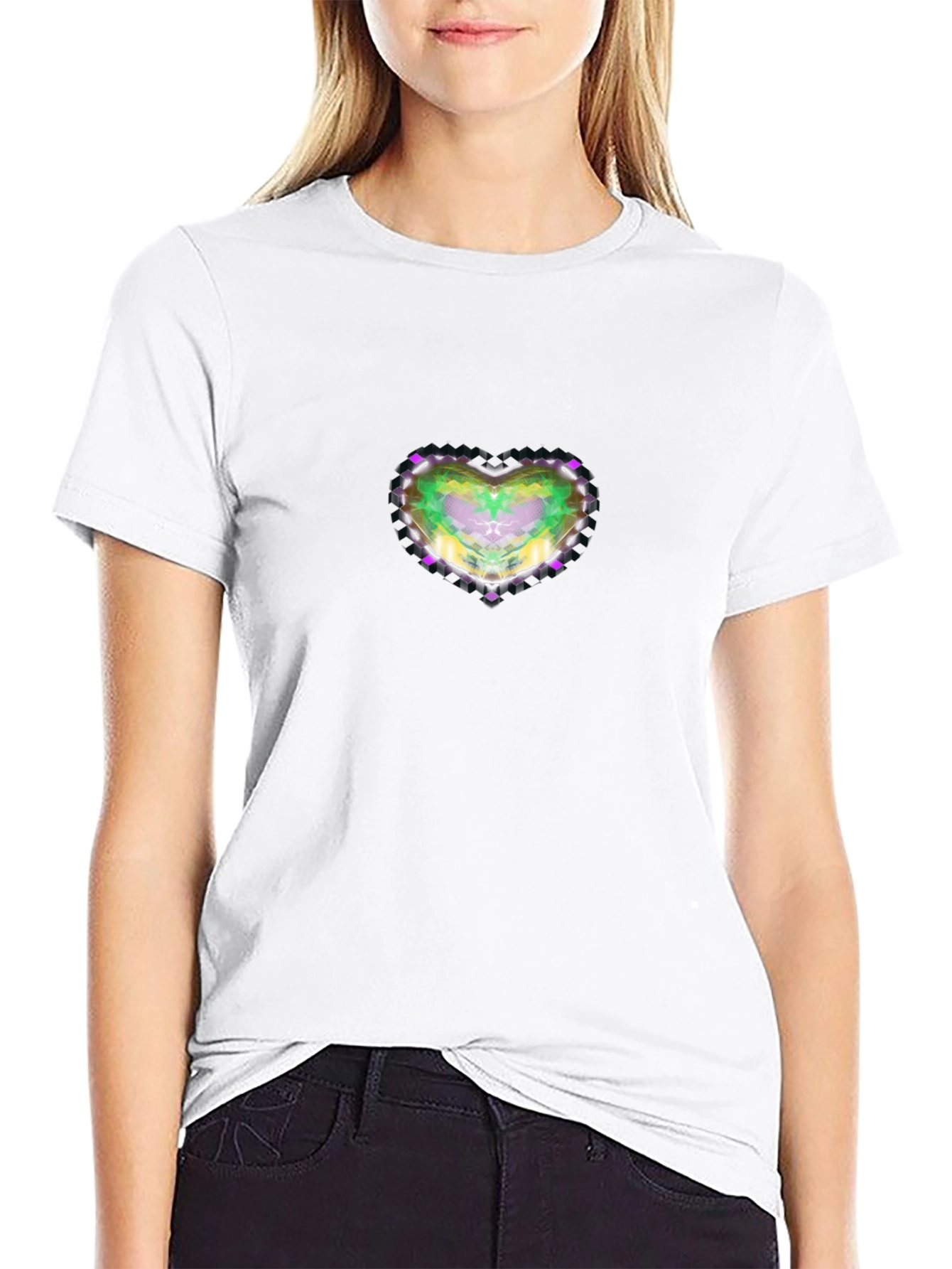 Mardi Gras Heart T-Shirt