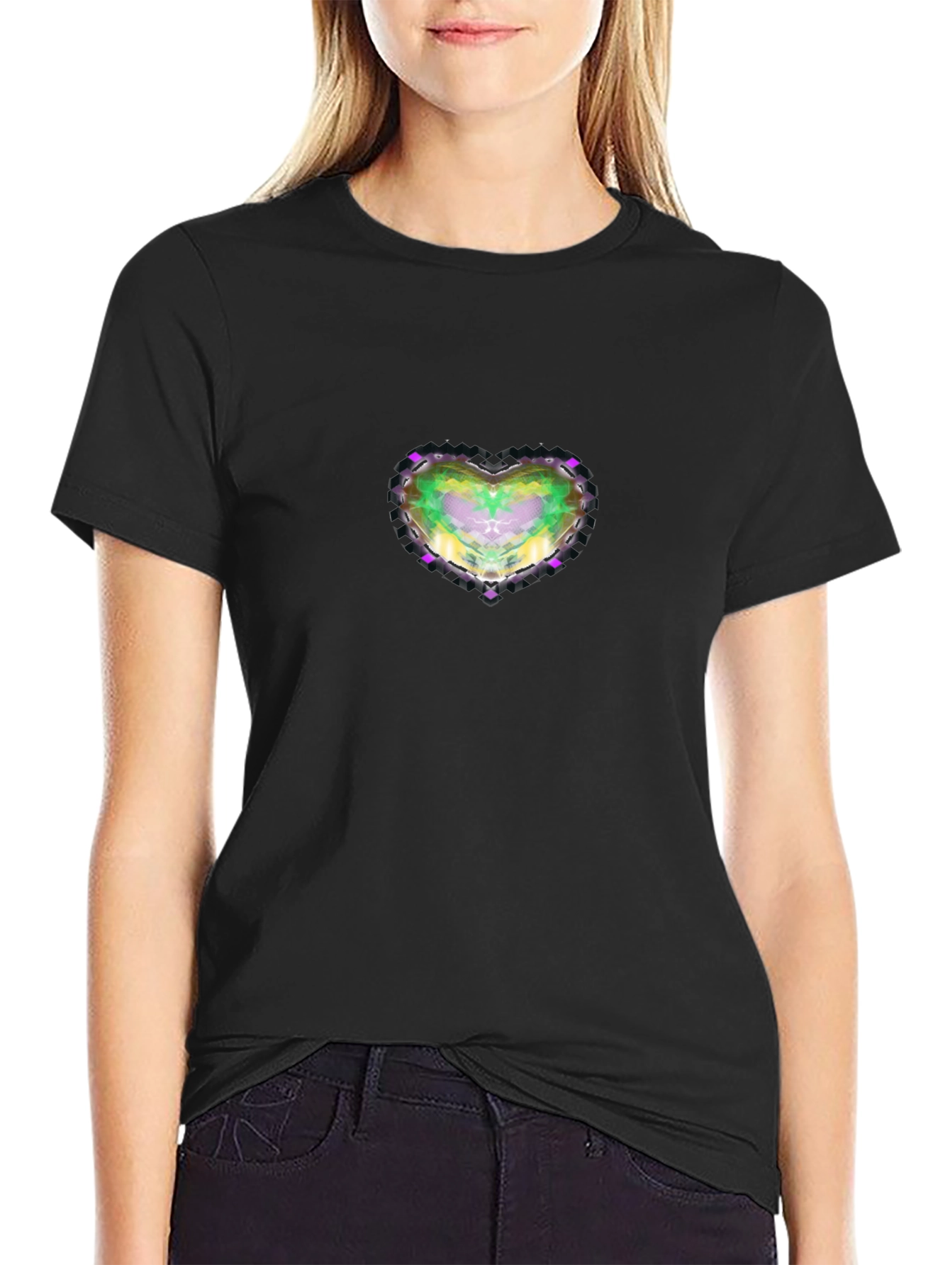 Mardi Gras Heart T-Shirt