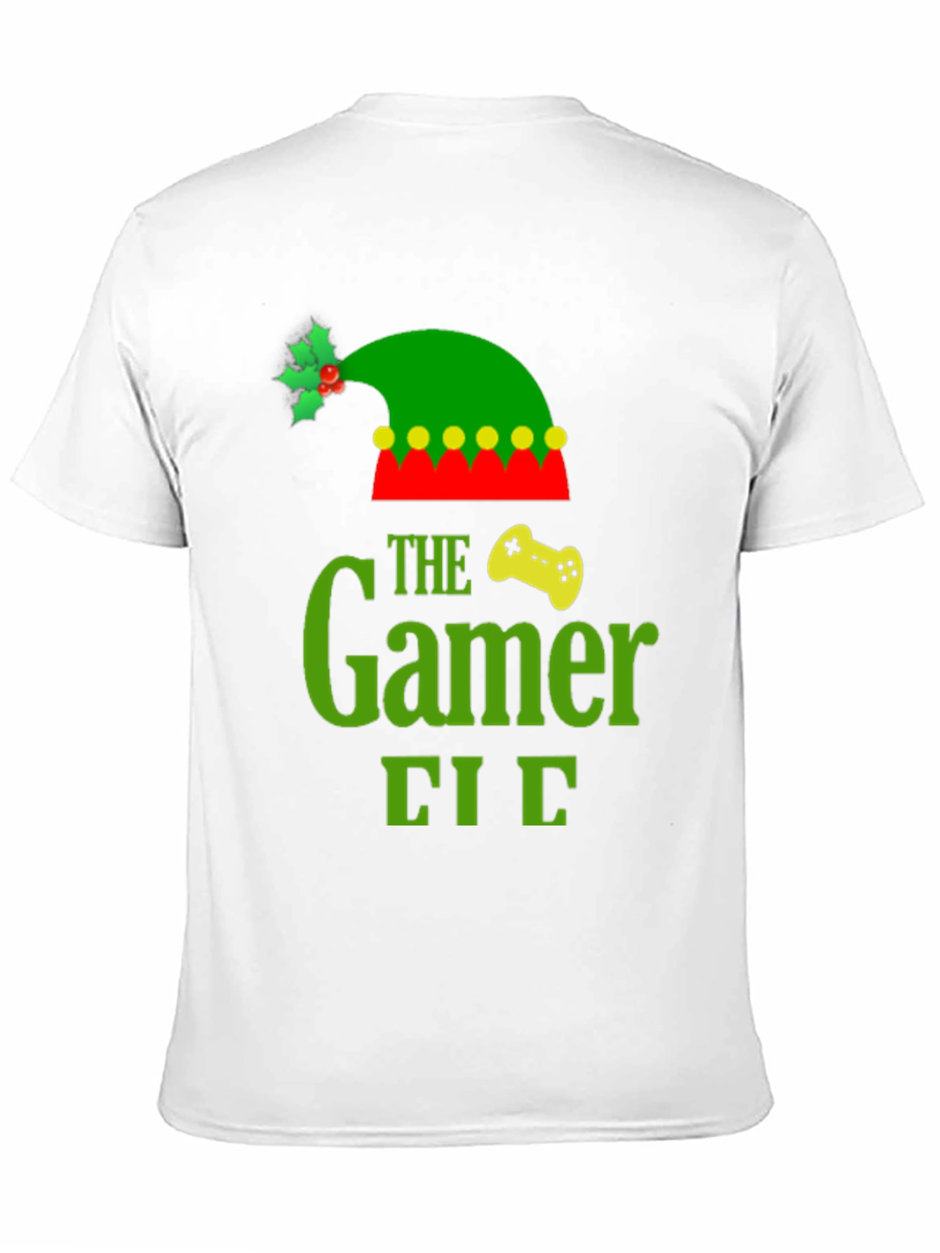 The Gamer Elf Christmas T-Shirt - Holiday Gaming Tee