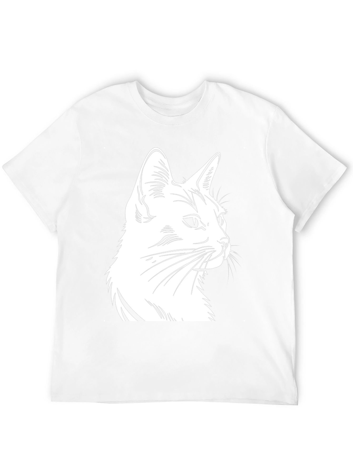 Black Cat Graphic Tee - Stylish Casual Wear