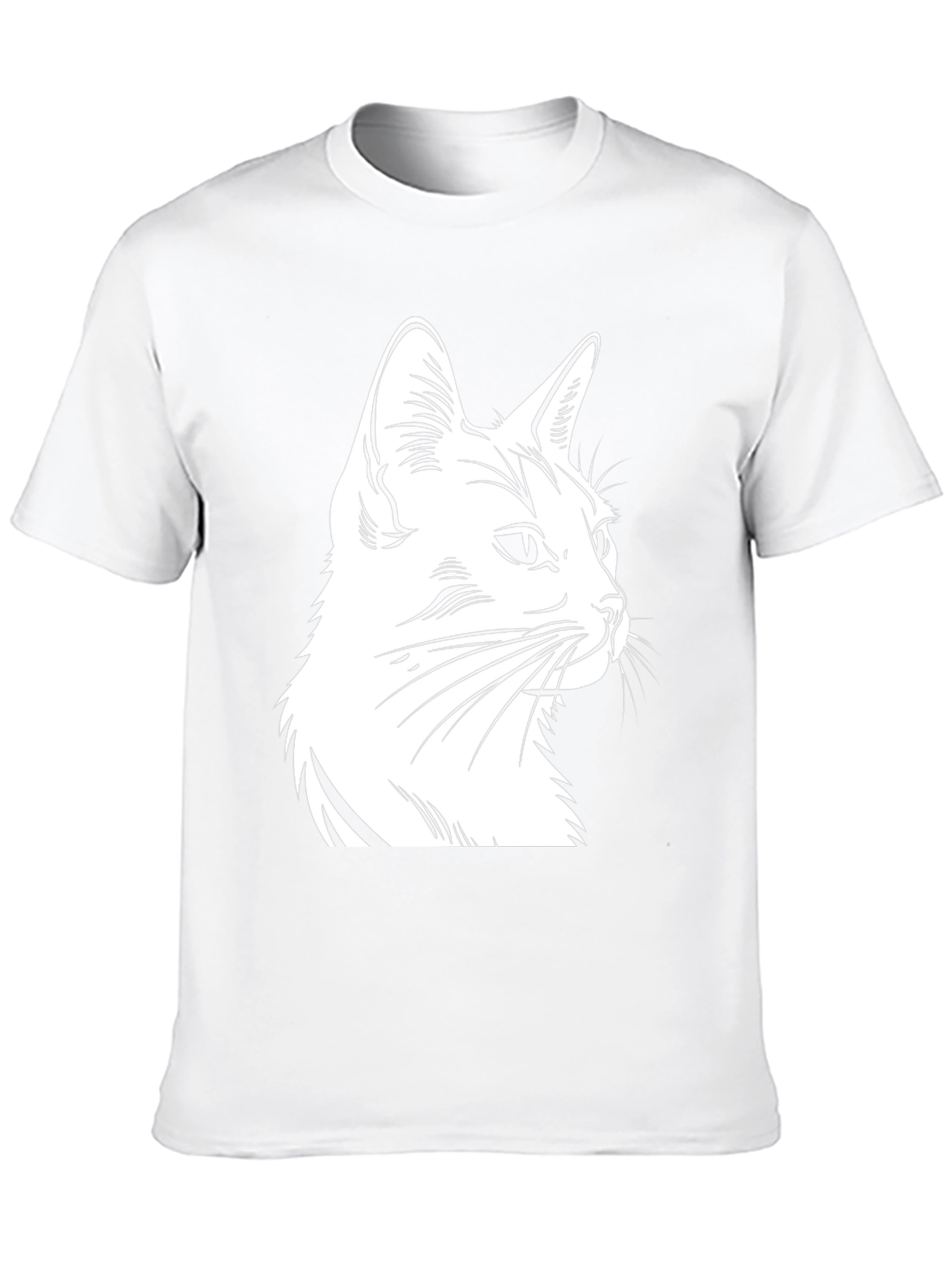 Black Cat Graphic Tee - Stylish Casual Wear