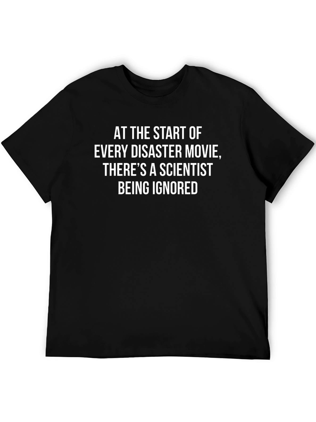 Disaster Movie Scientist Humor T-Shirt