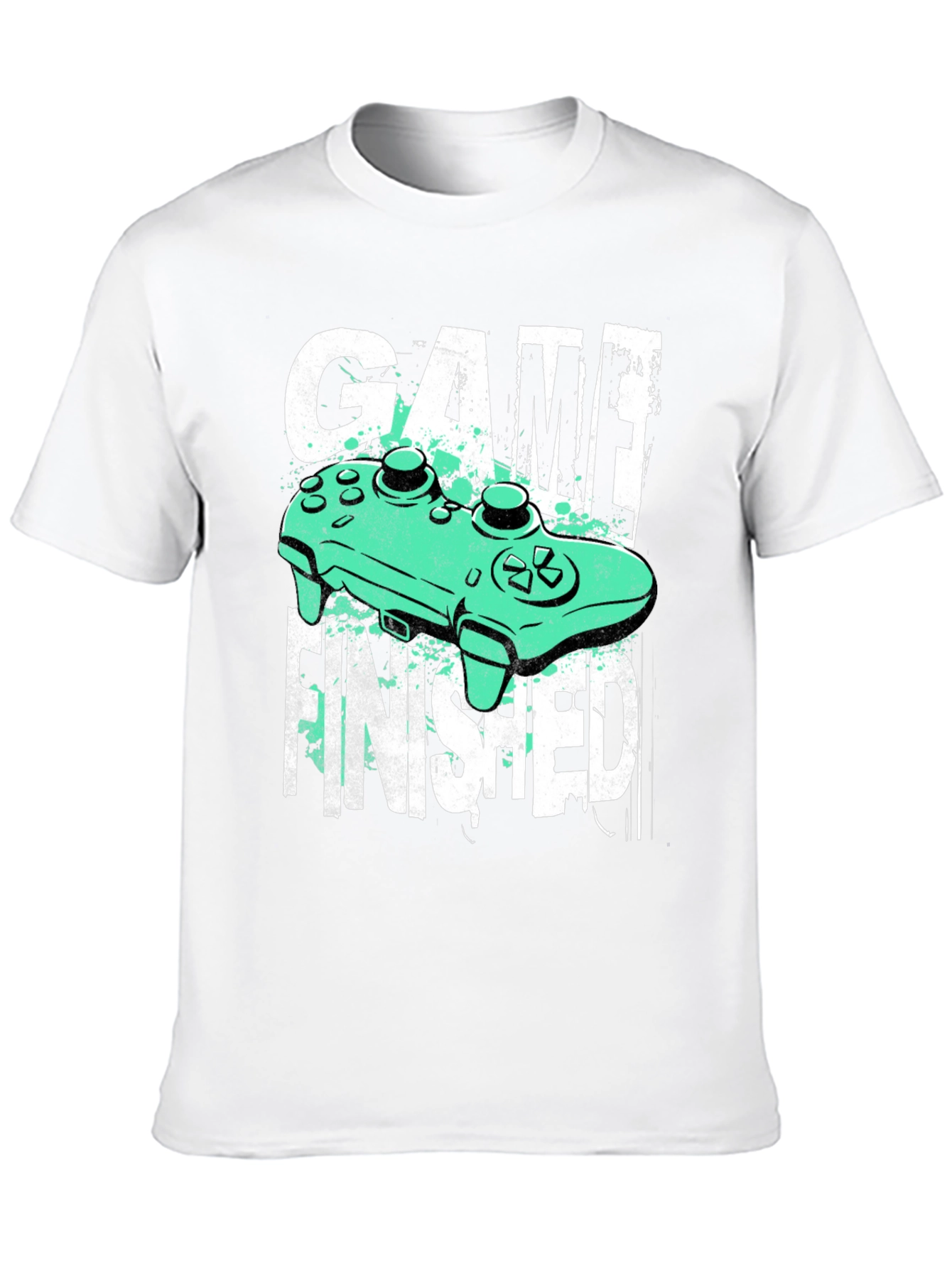 Game Finished T-Shirt Gamer Tee Black