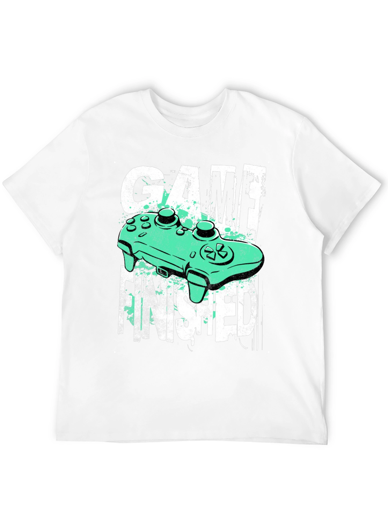 Game Finished T-Shirt Gamer Tee Black