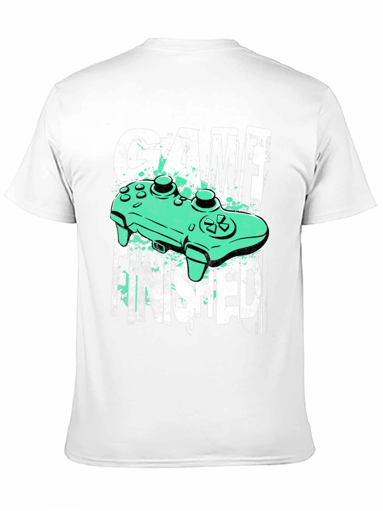 Game Finished T-Shirt Gamer Tee Black