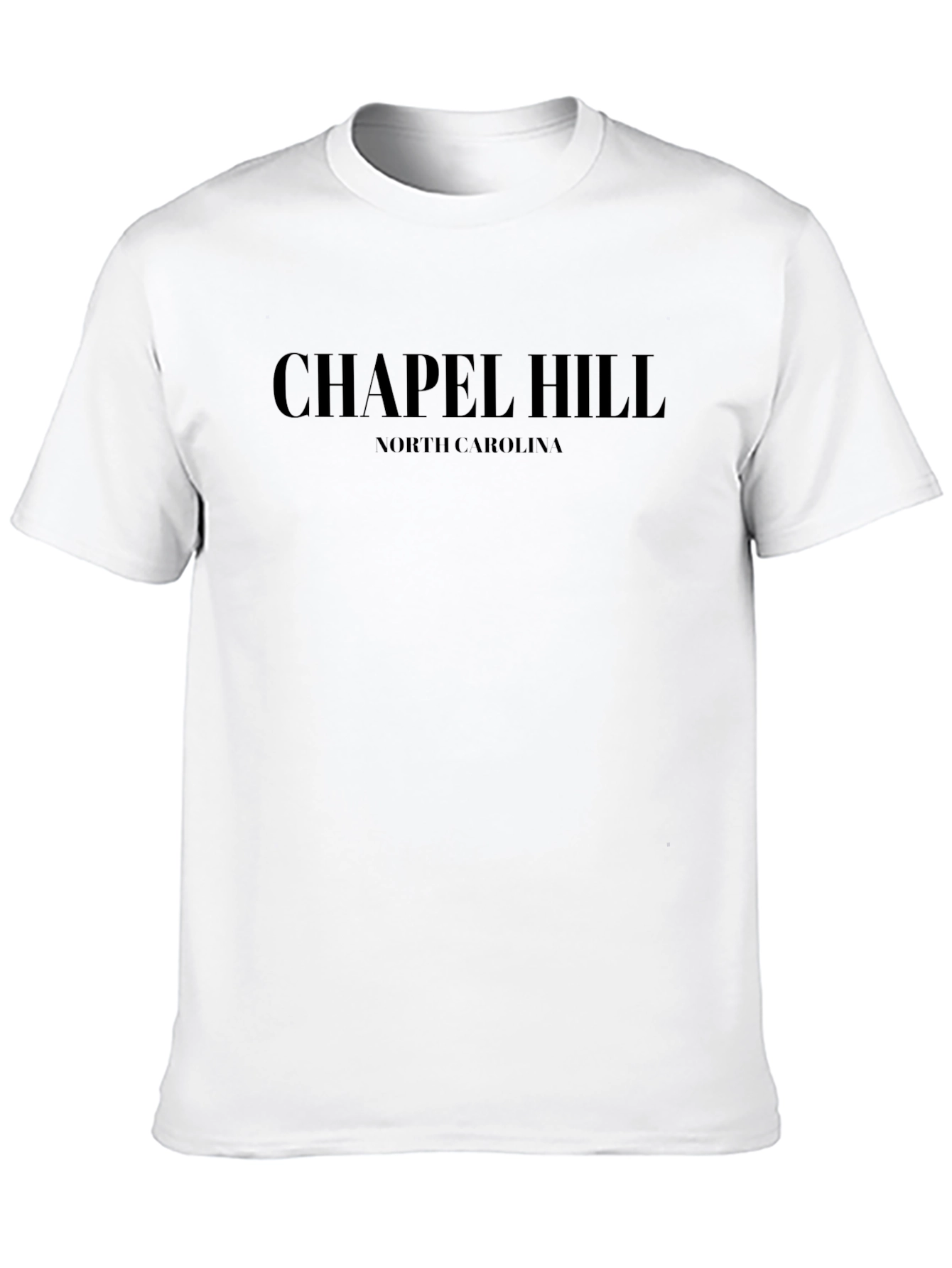 Chapel Hill North Carolina Black T-Shirt