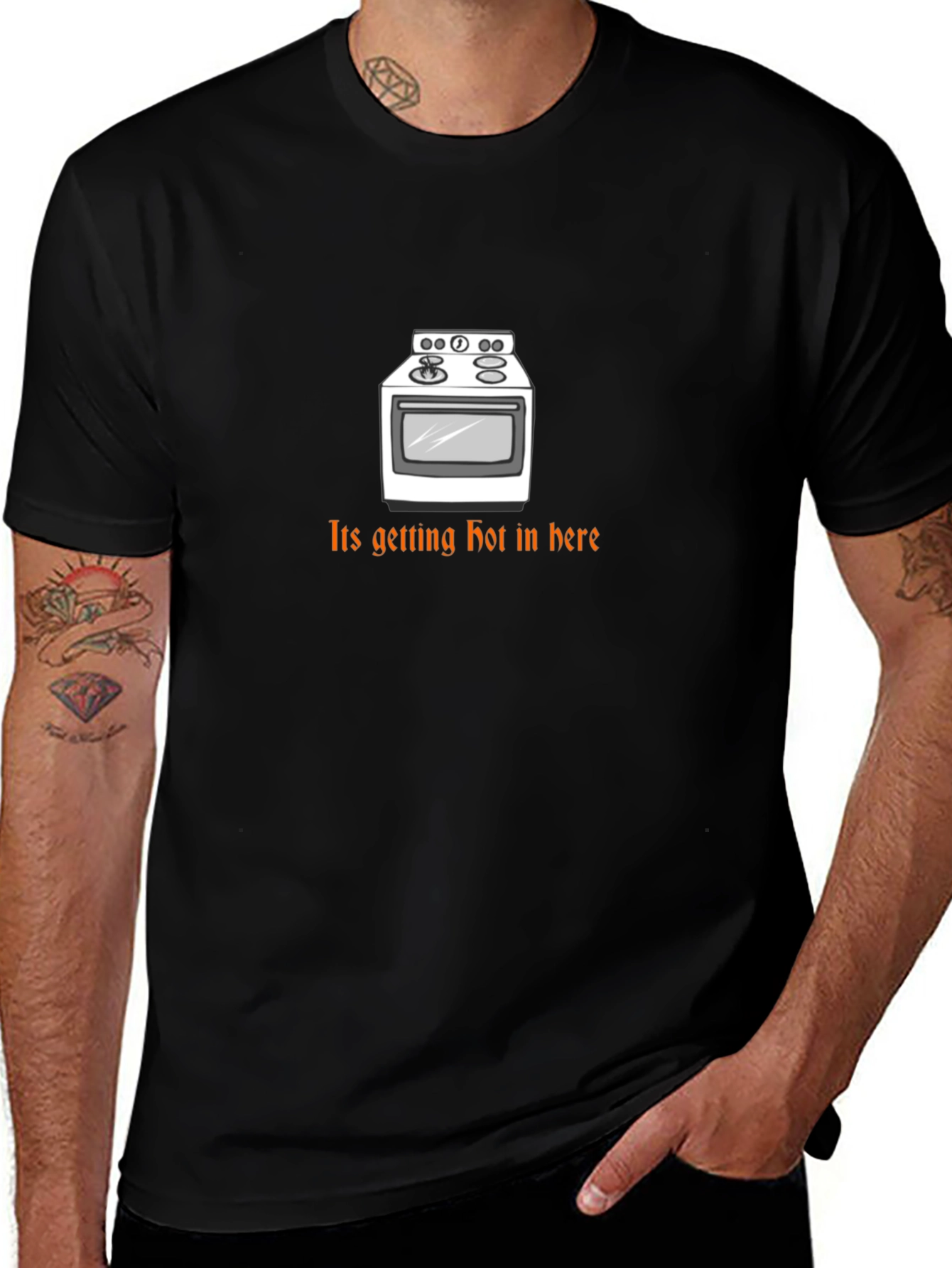 Funny Its Getting Hot in Here Oven T-Shirt
