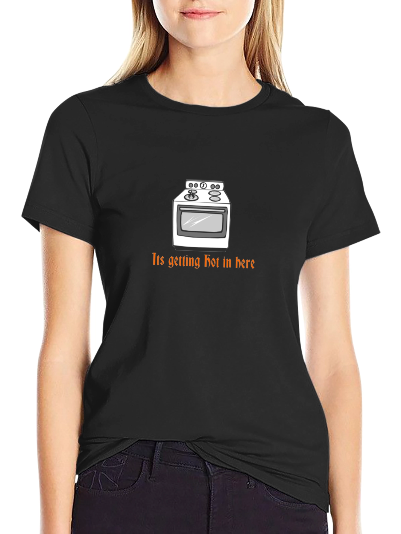 Funny Its Getting Hot in Here Oven T-Shirt