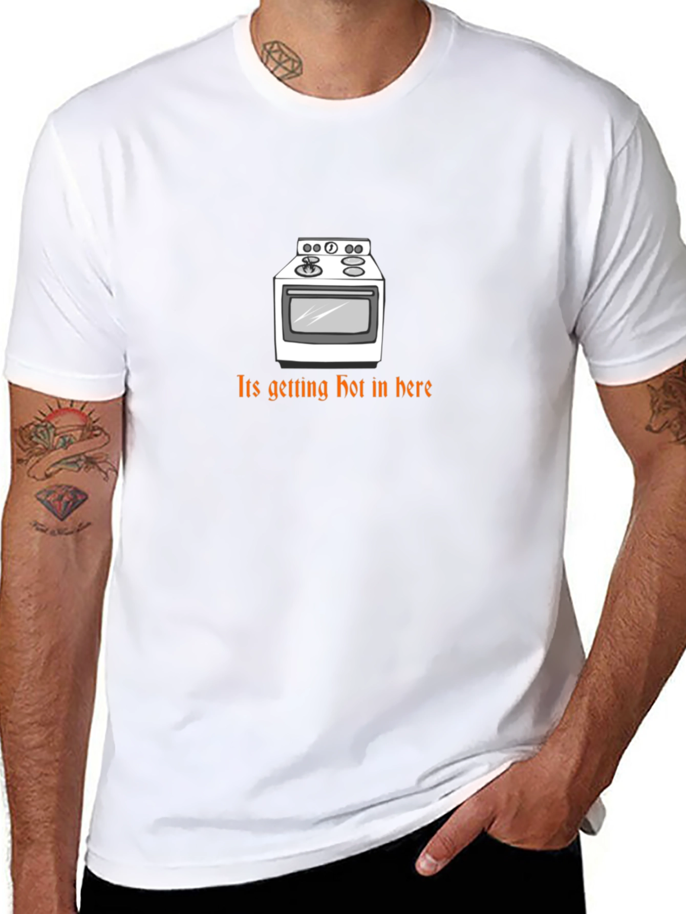Funny Its Getting Hot in Here Oven T-Shirt
