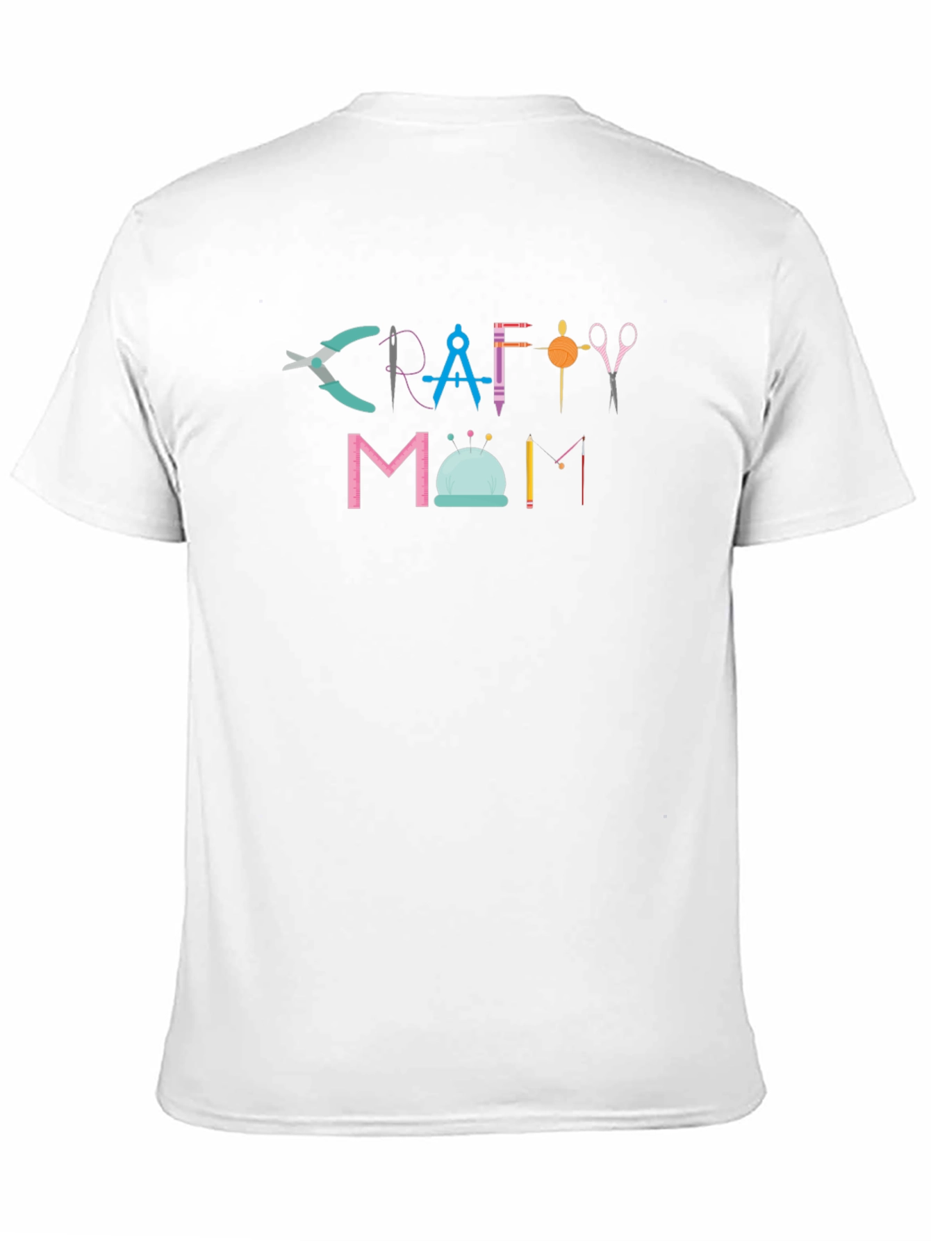 Crafty Mom T-Shirt - Hobbyist Design