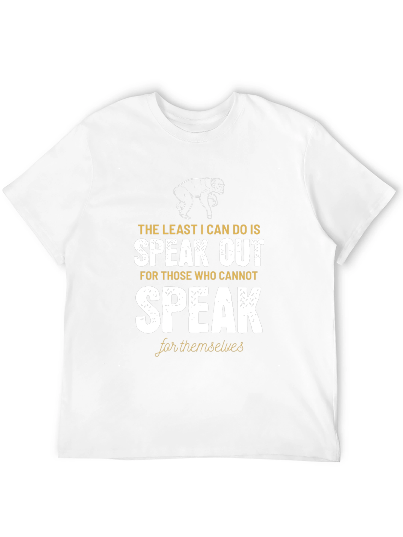 Speak Out T-Shirt: Animal Rights Awareness
