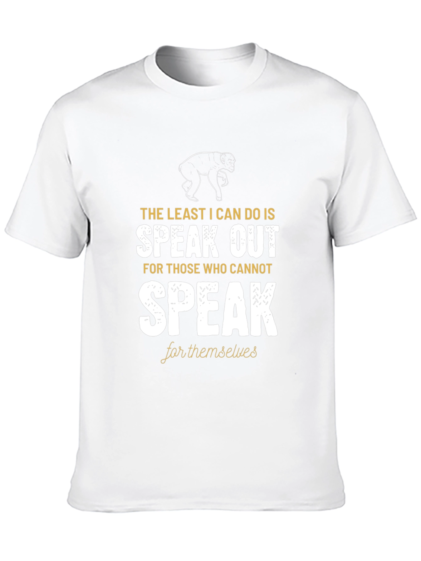 Speak Out T-Shirt: Animal Rights Awareness