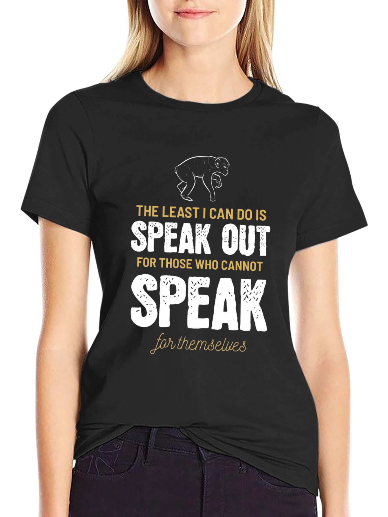 Speak Out T-Shirt: Animal Rights Awareness