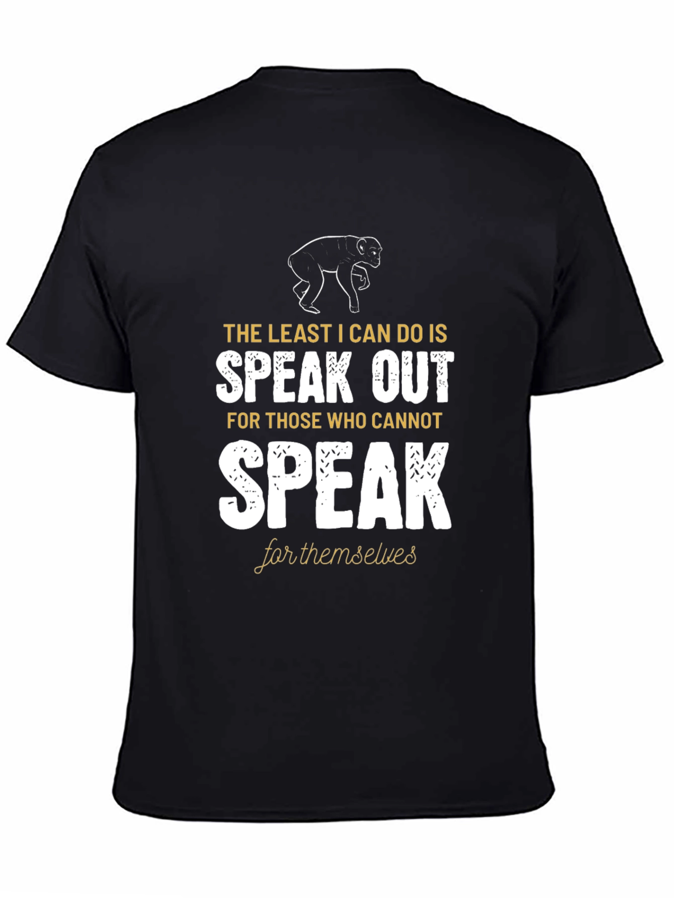 Speak Out T-Shirt: Animal Rights Awareness