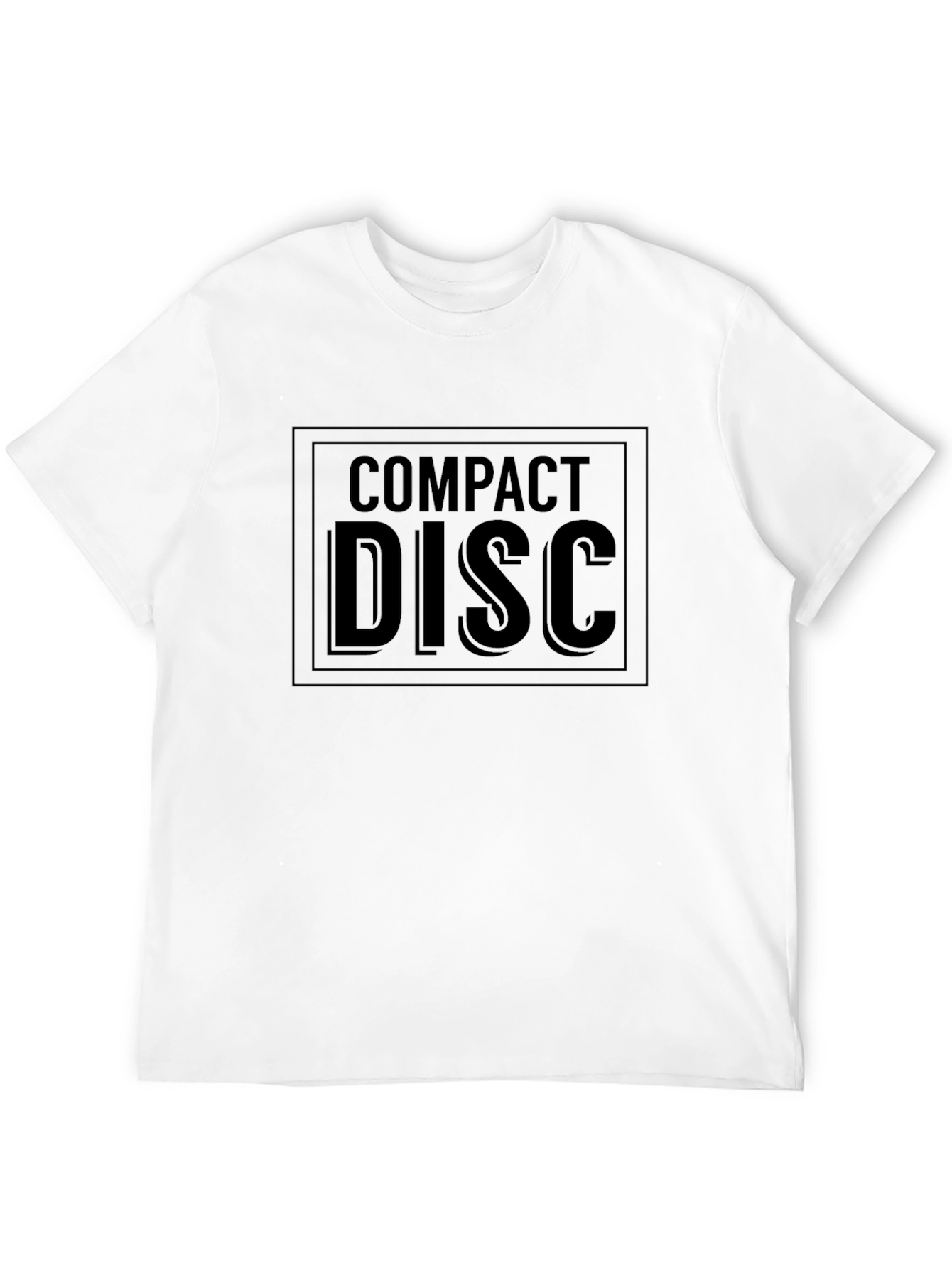 Compact Disc T-Shirt - Retro Music Tee