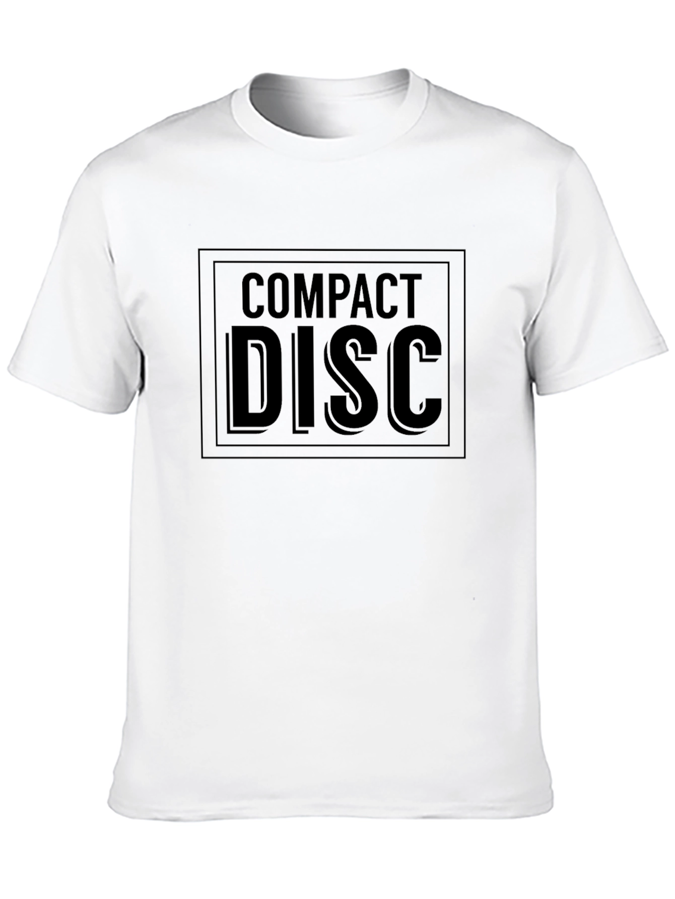 Compact Disc T-Shirt - Retro Music Tee