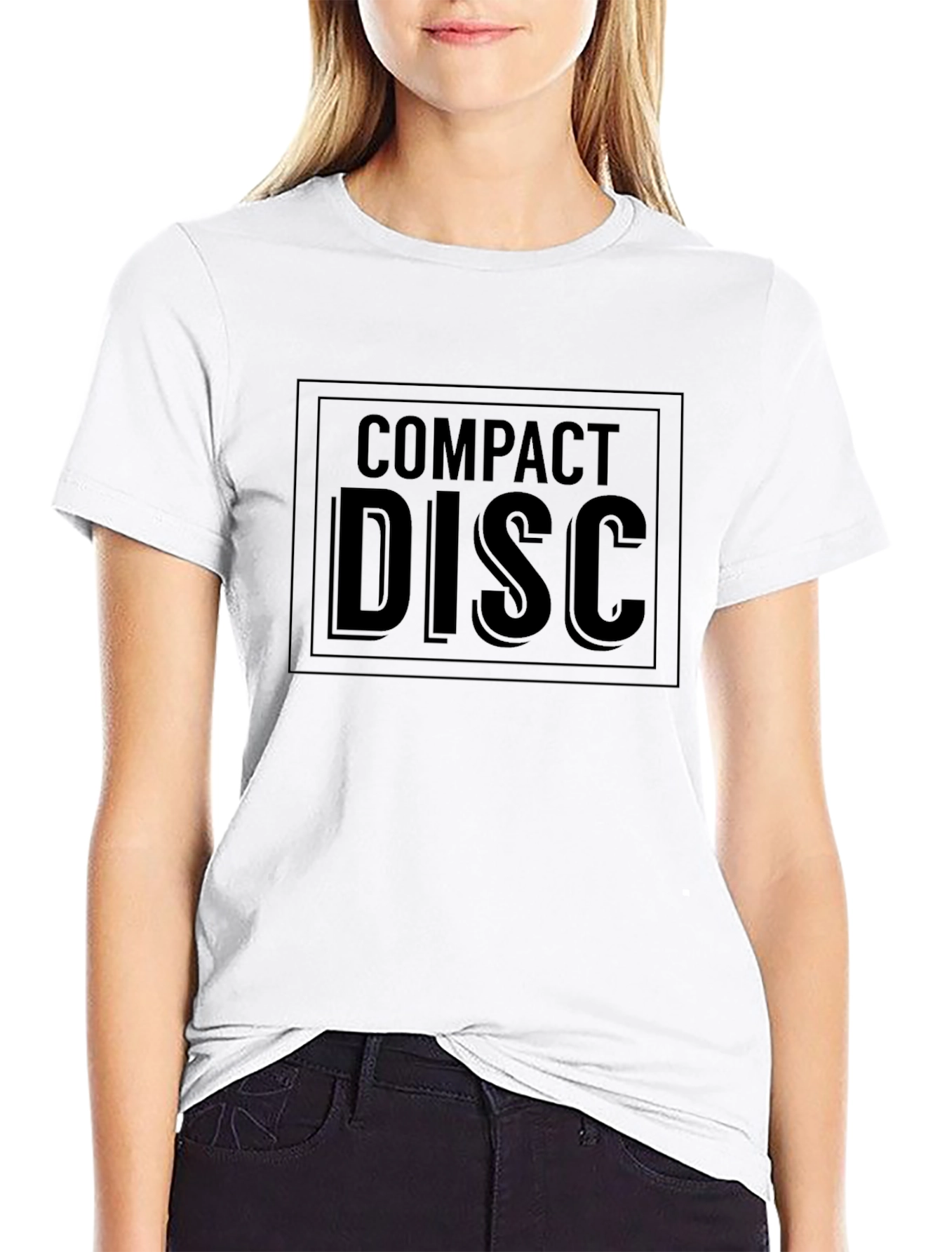 Compact Disc T-Shirt - Retro Music Tee