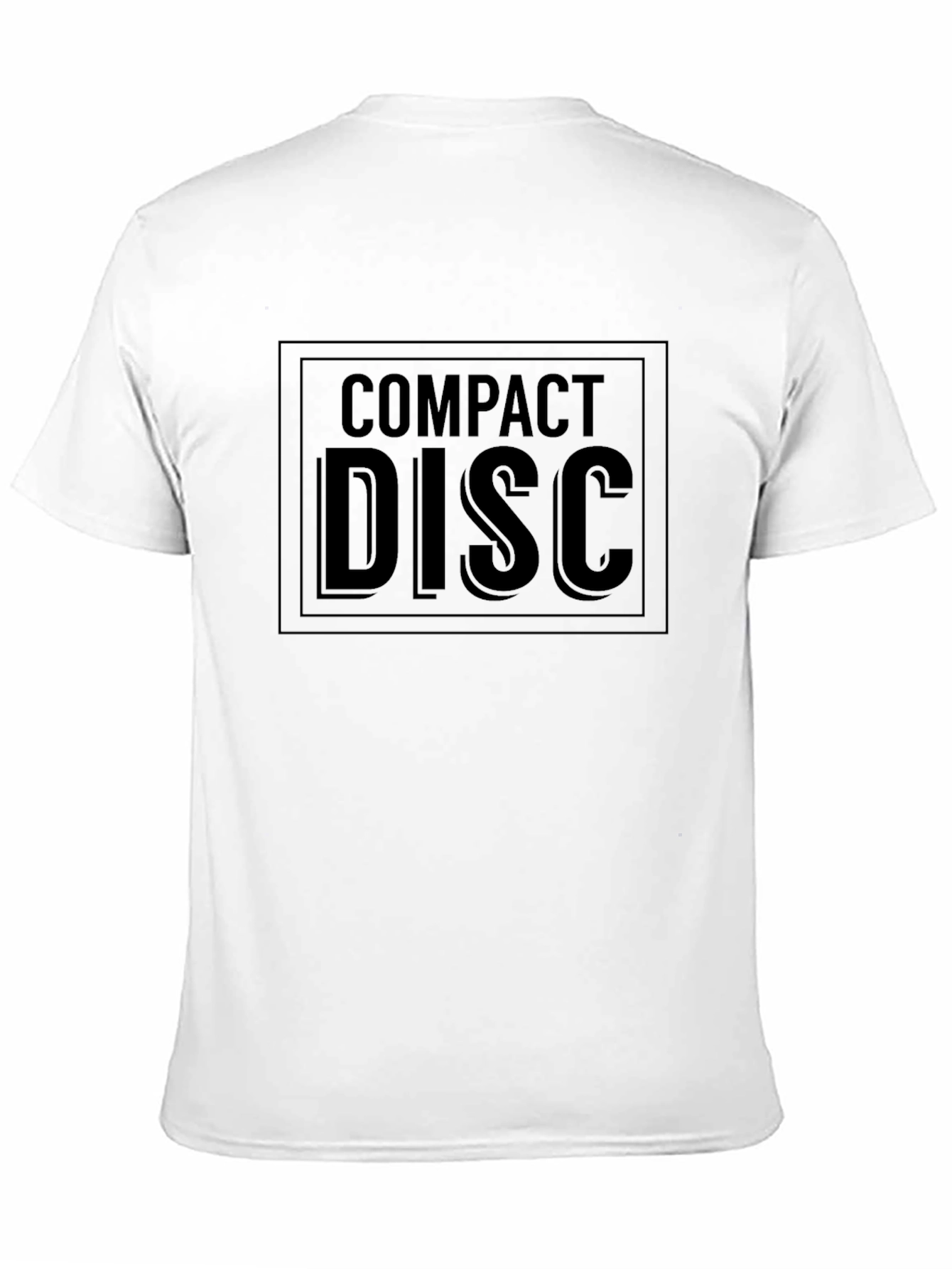 Compact Disc T-Shirt - Retro Music Tee