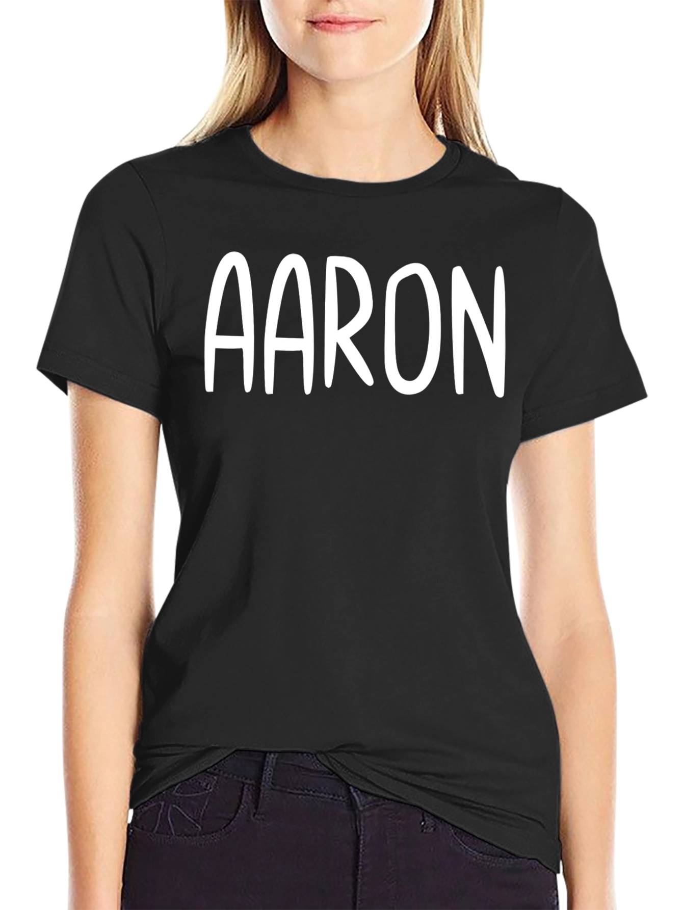Personalized Aaron Graphic T-Shirt