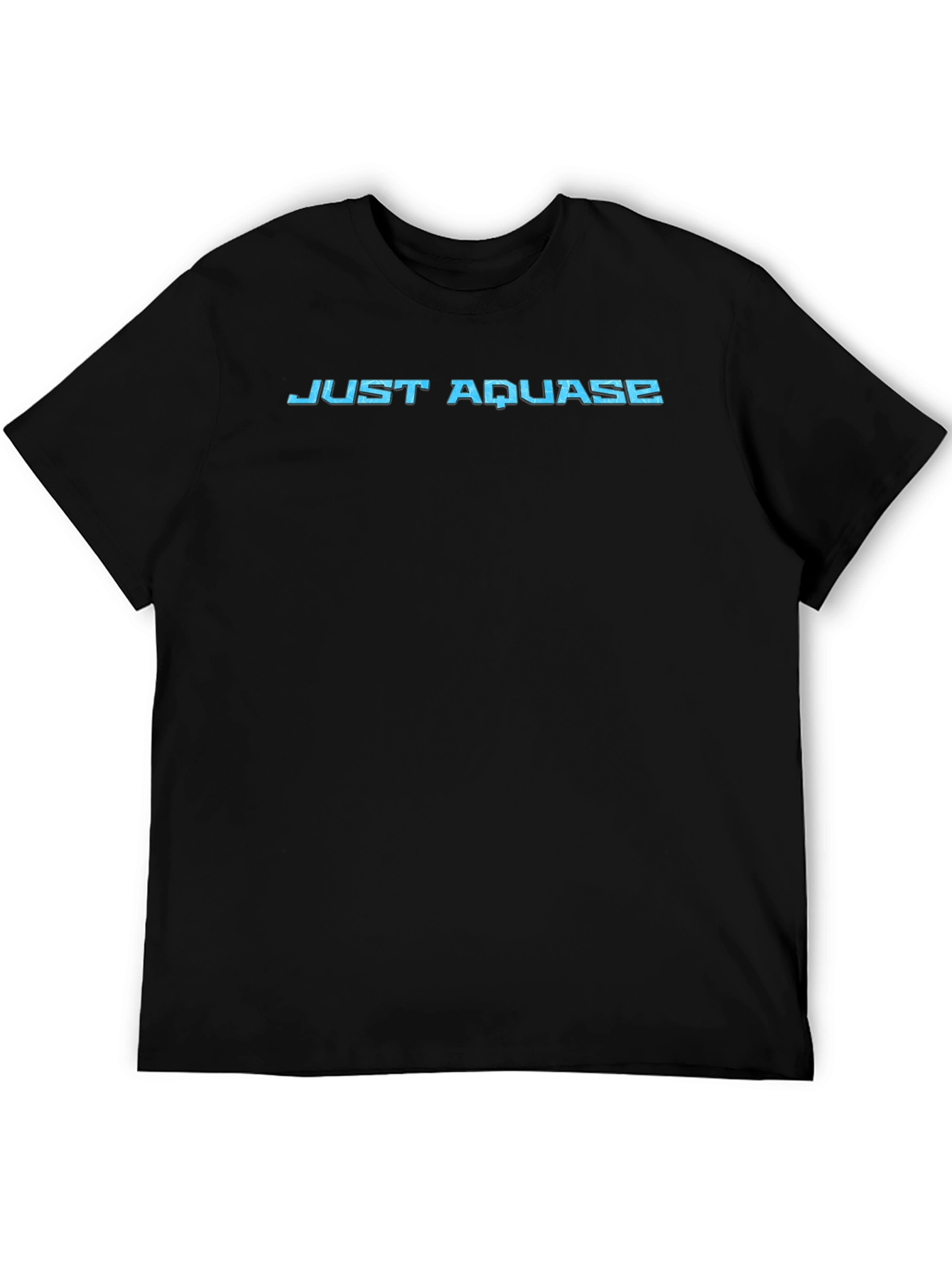 Just Aquase Black T-Shirt