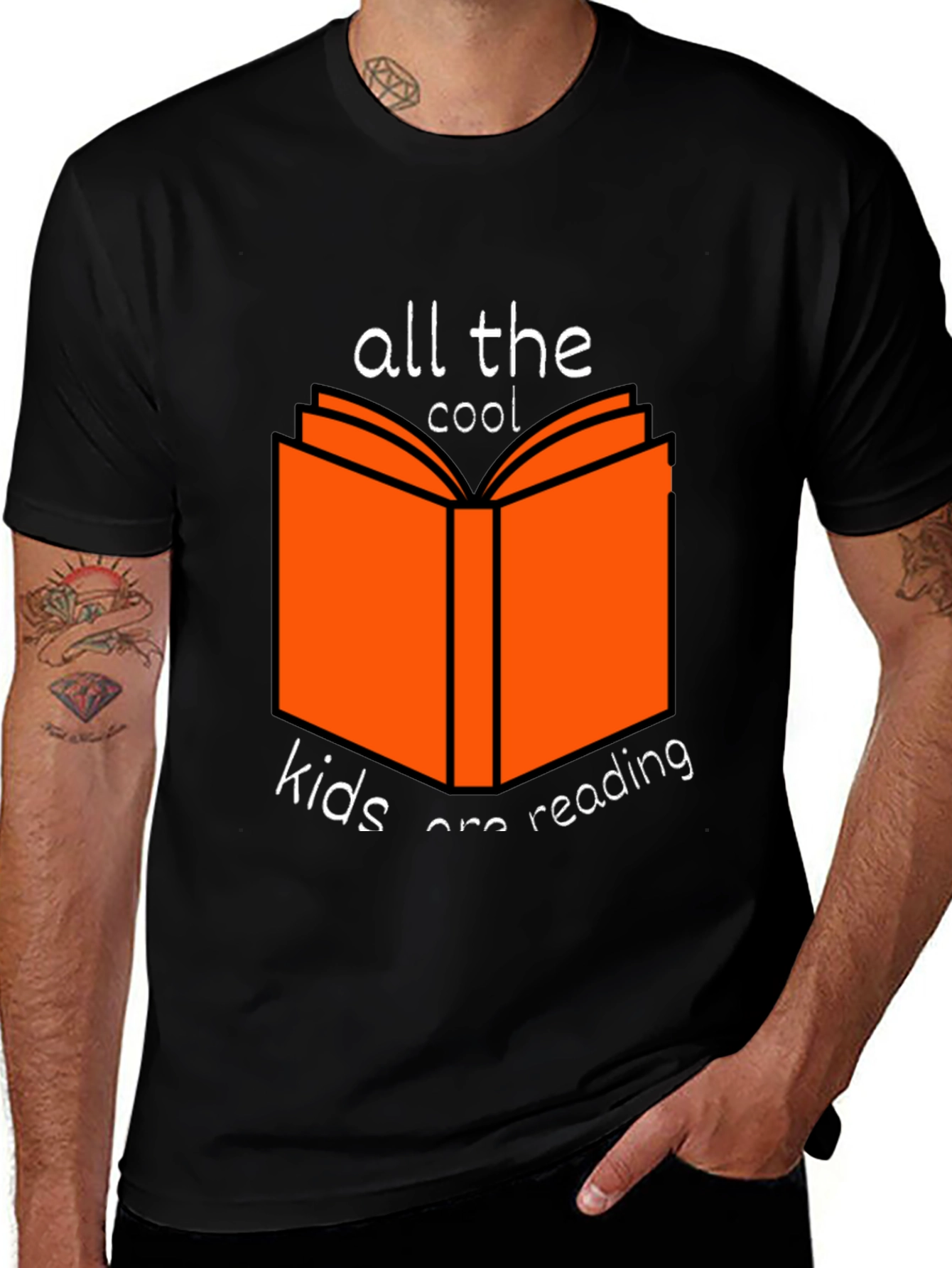 Cool Kids Reading T-Shirt - Book Lover Tee