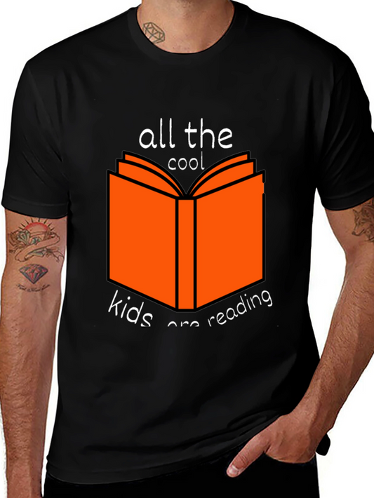 Cool Kids Reading T-Shirt - Book Lover Tee
