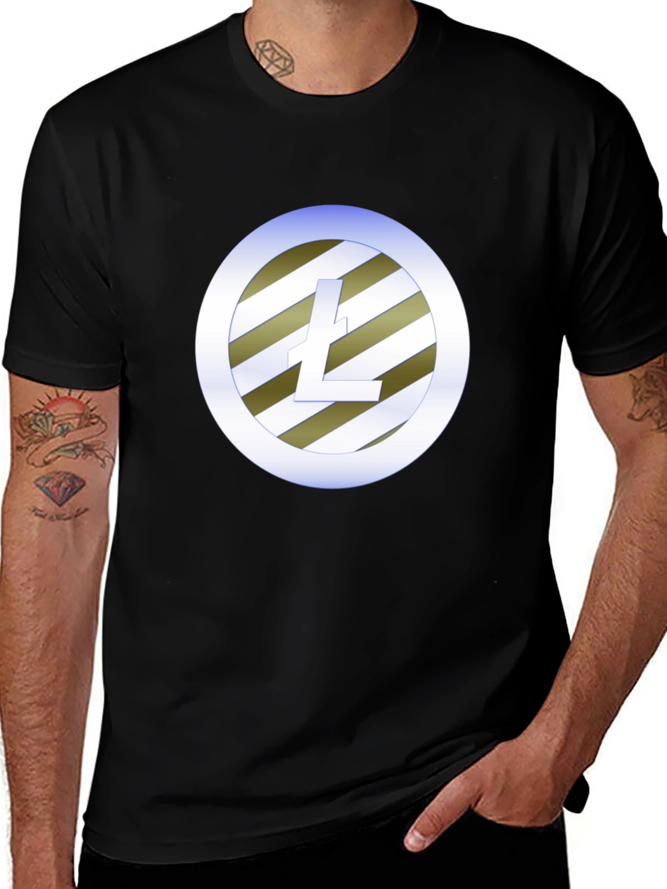 Litecoin Crypto T-Shirt - Modern Graphic Tee