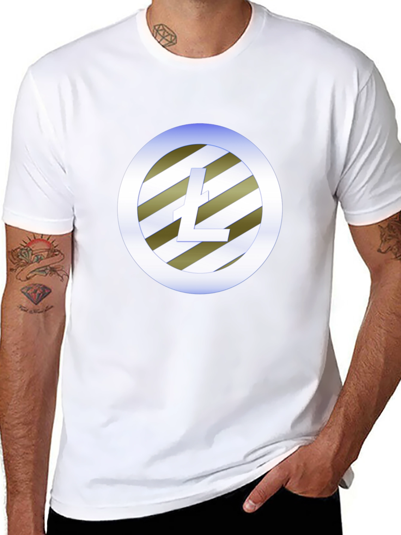 Litecoin Crypto T-Shirt - Modern Graphic Tee