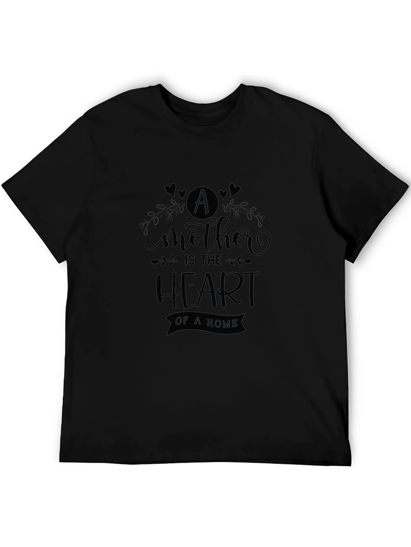 Mother is the Heart T-Shirt - Black