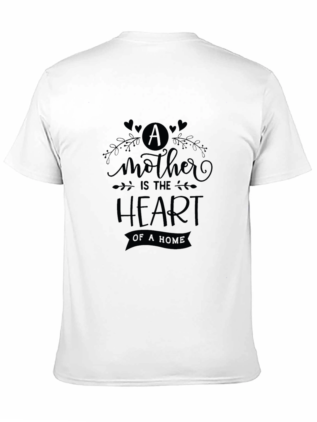 Mother is the Heart T-Shirt - Black
