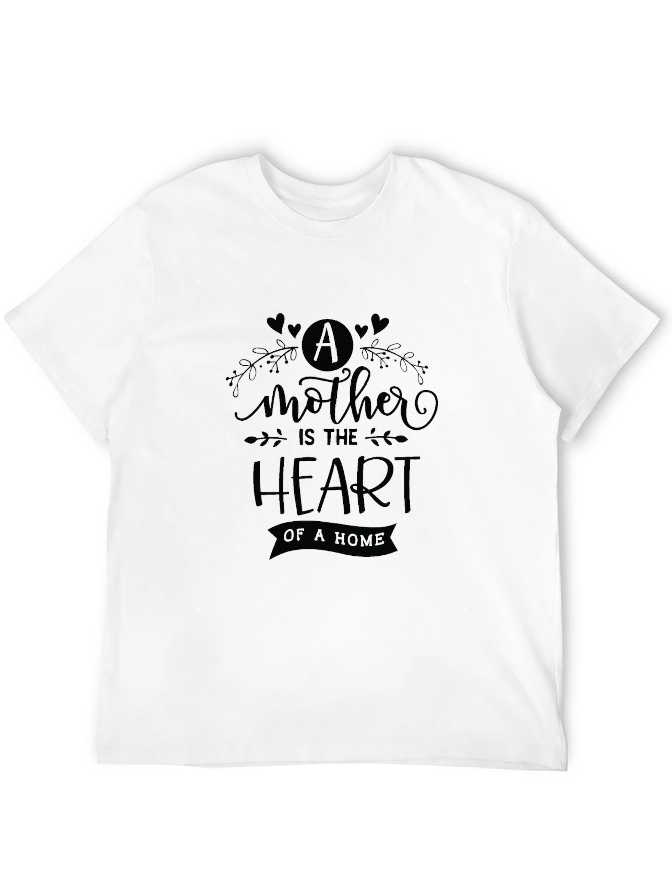 Mother is the Heart T-Shirt - Black