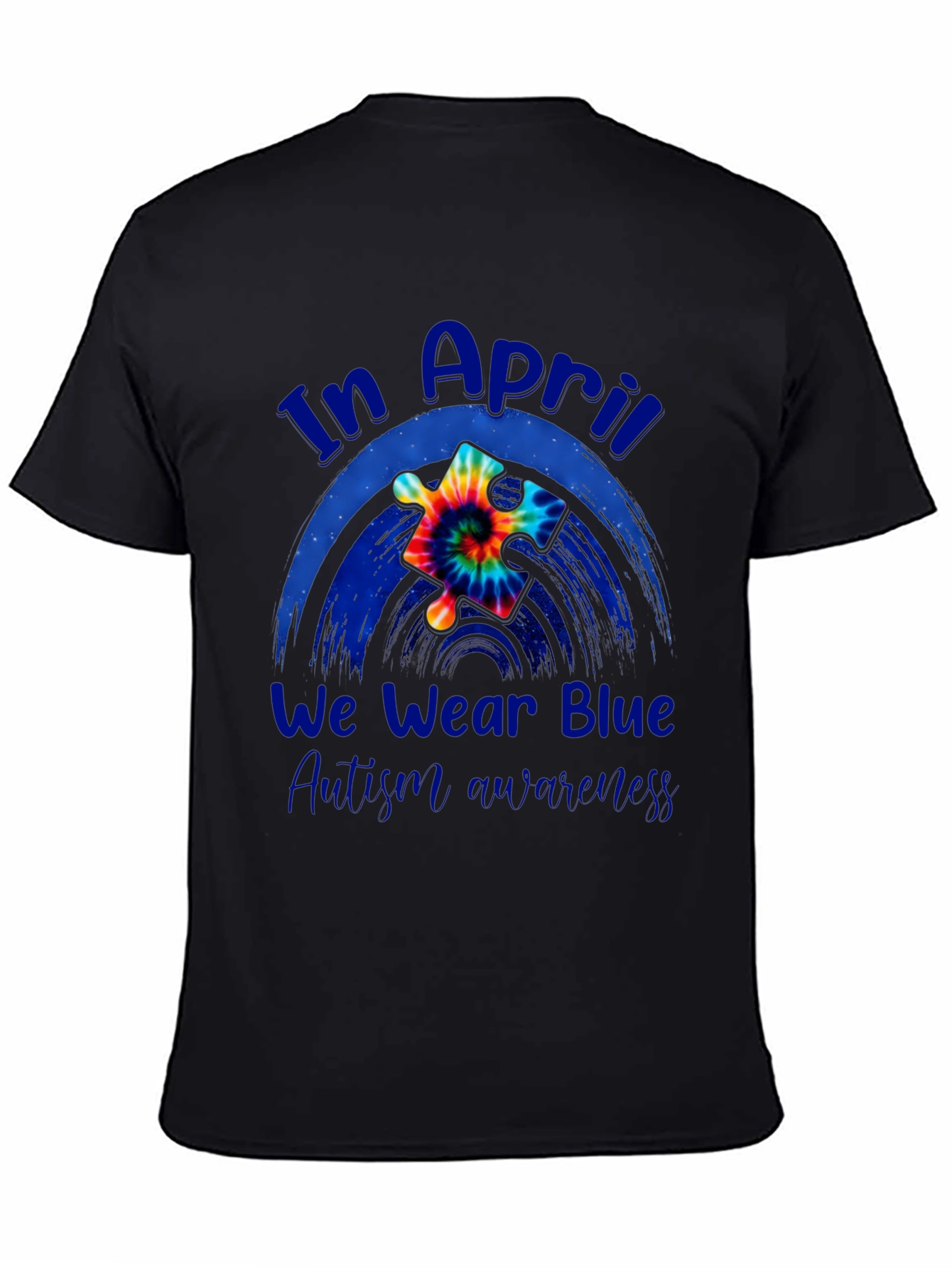 Autism Awareness T-Shirt - In April We Wear Blue