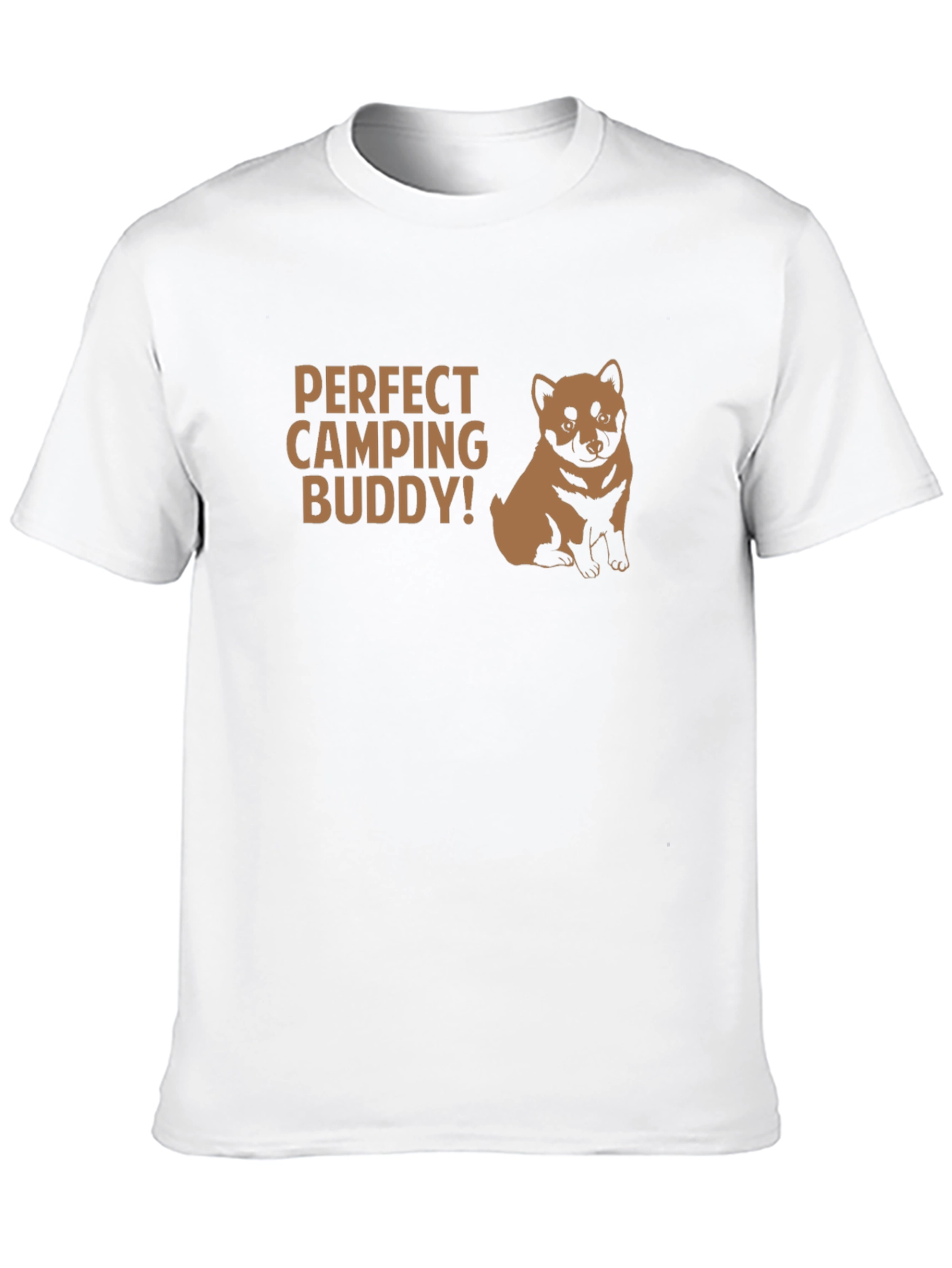 Perfect Camping Buddy T-Shirt - Dog Lover Tee