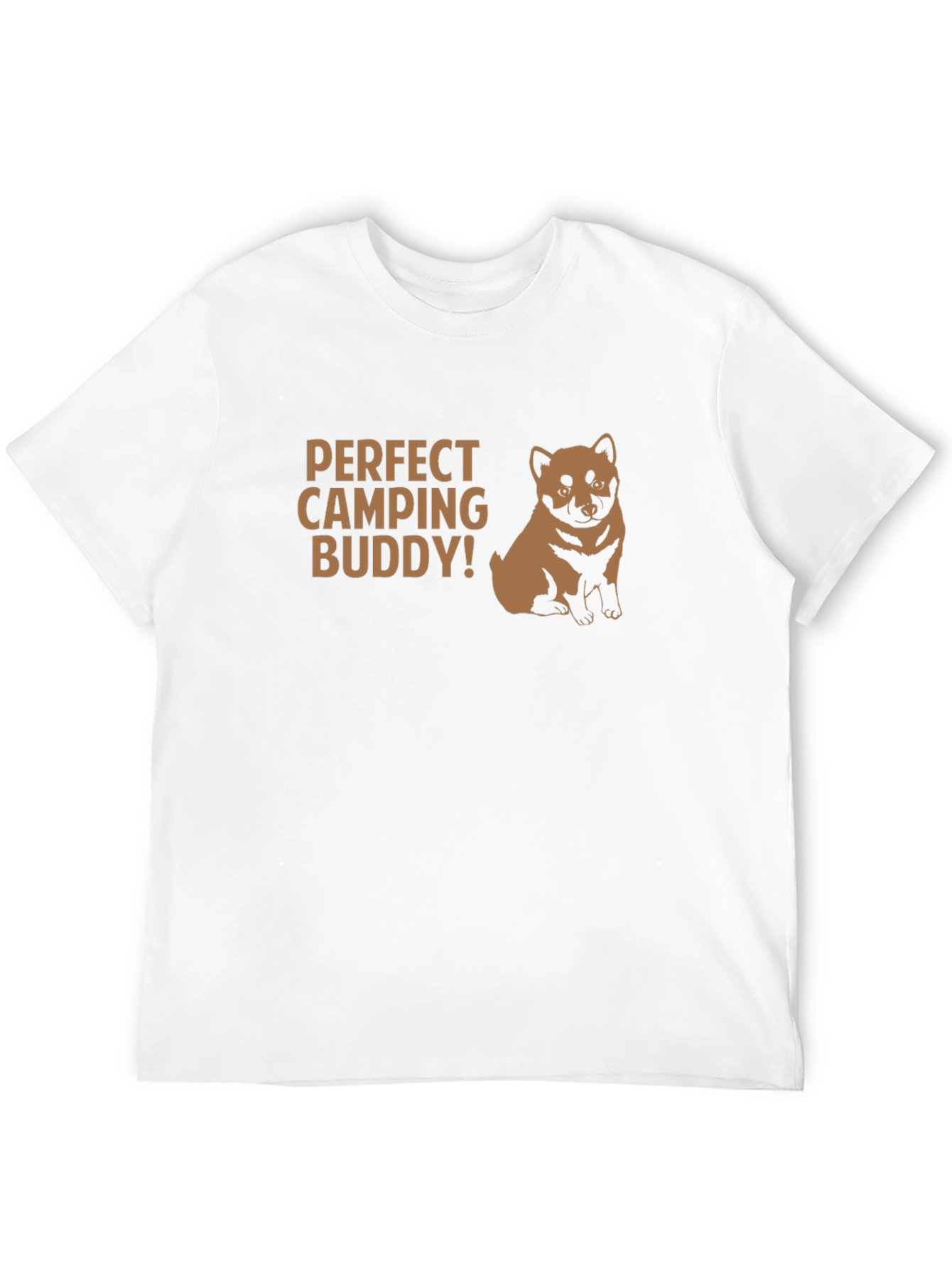 Perfect Camping Buddy T-Shirt - Dog Lover Tee