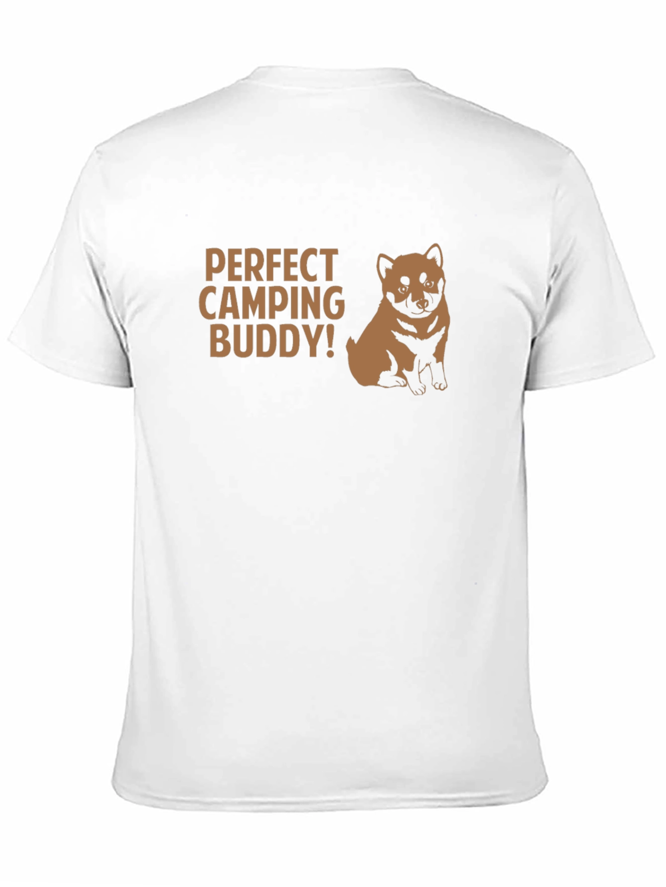 Perfect Camping Buddy T-Shirt - Dog Lover Tee